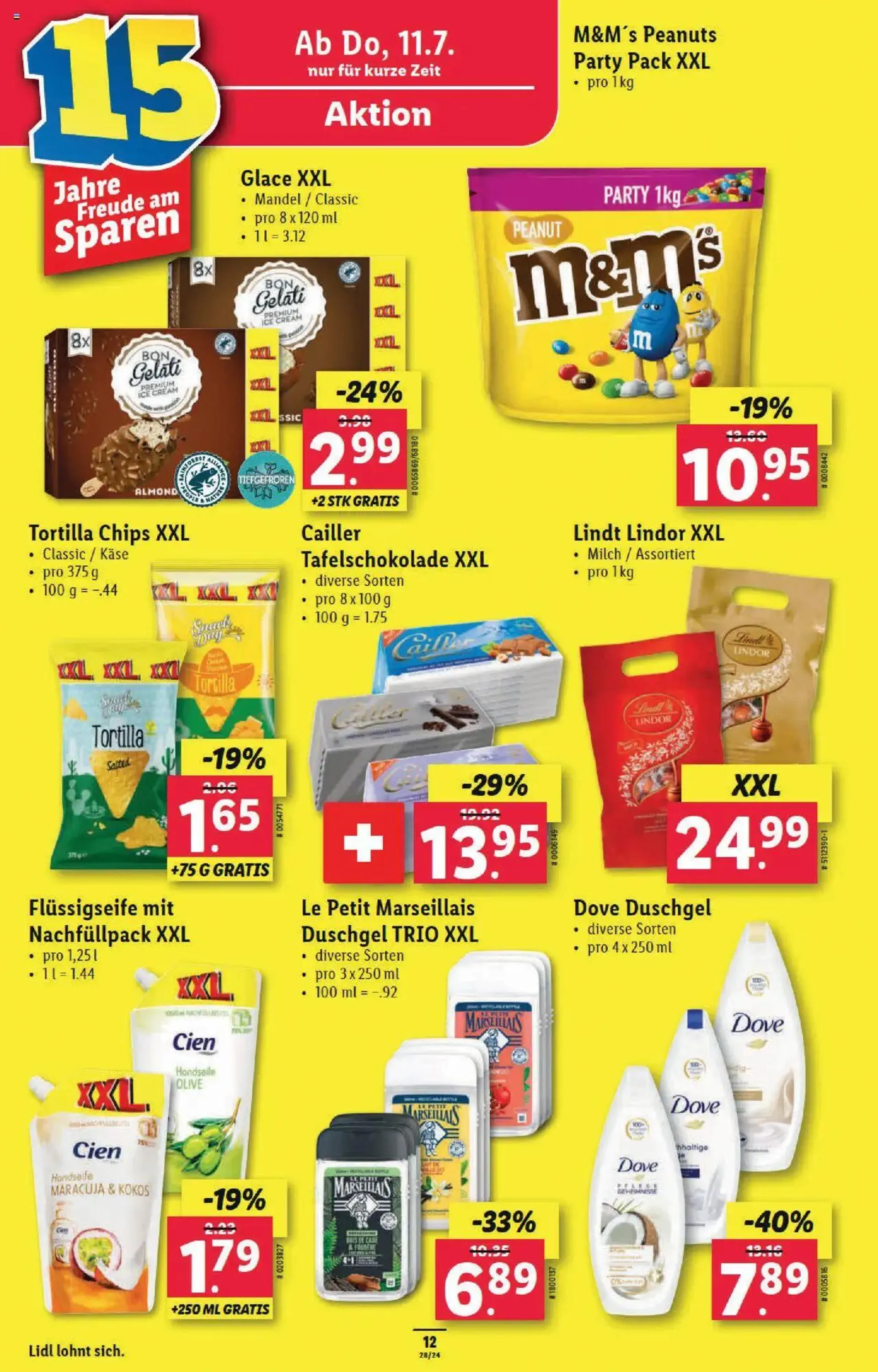 Lidl Aktionen von 11. Juli bis 17. Juli 2024 - Prospekt seite  12