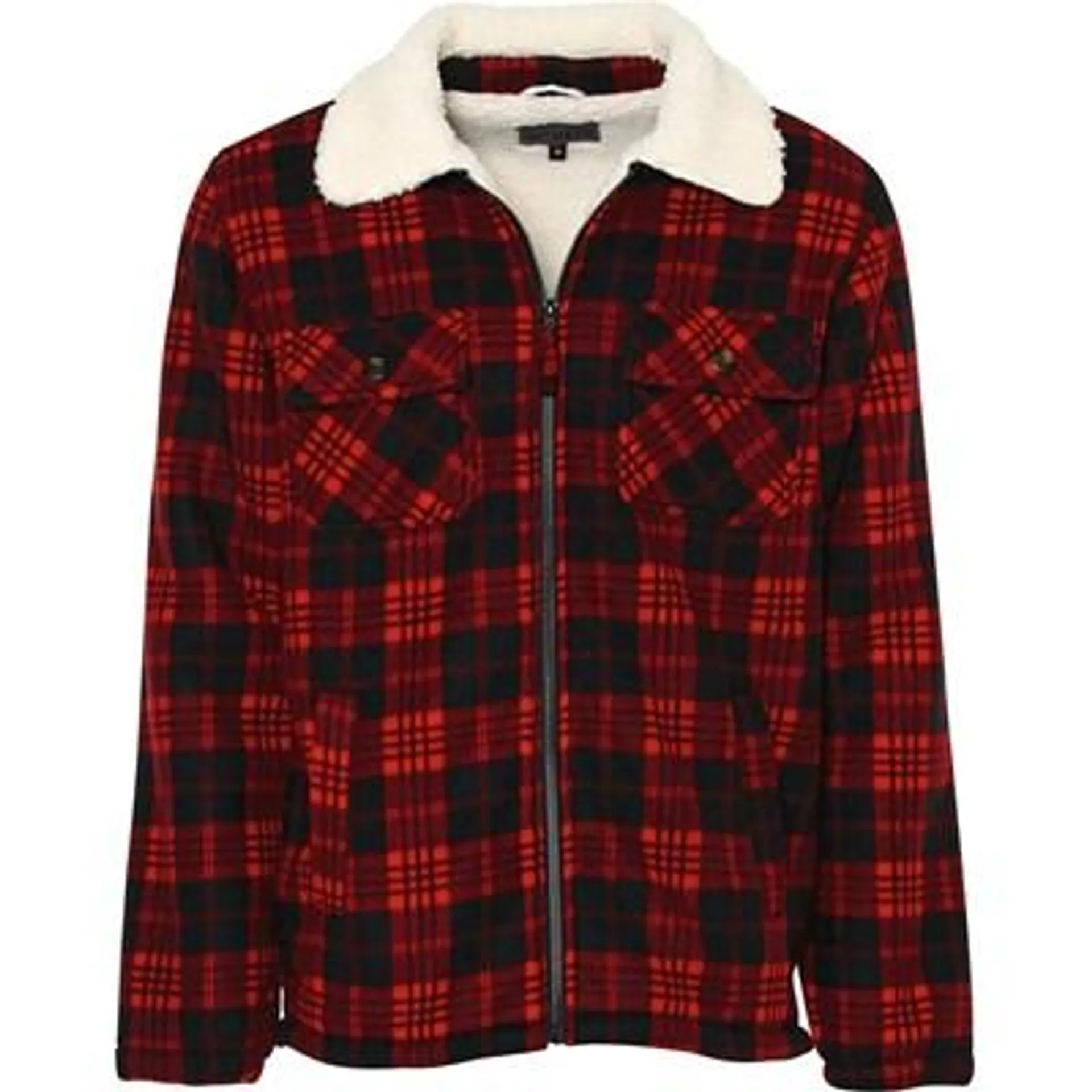 Holzfällerjacke rot