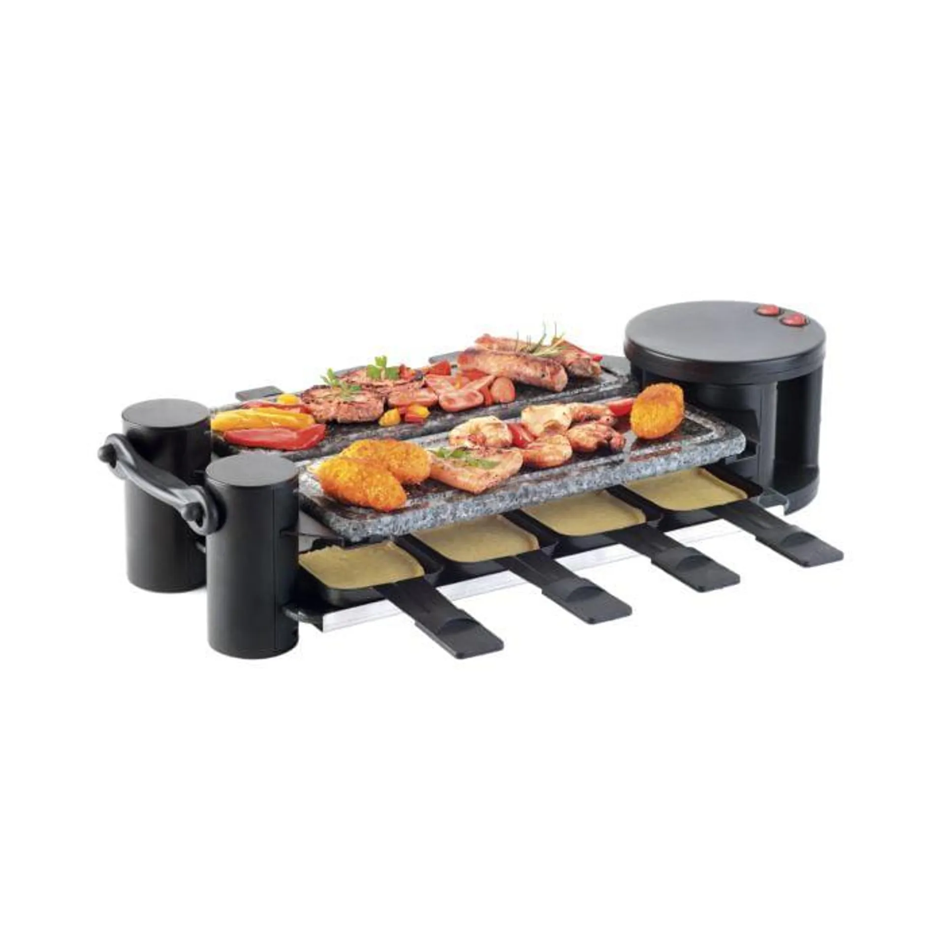 Ohmex Grill 5800 Raclette und Hot Stone