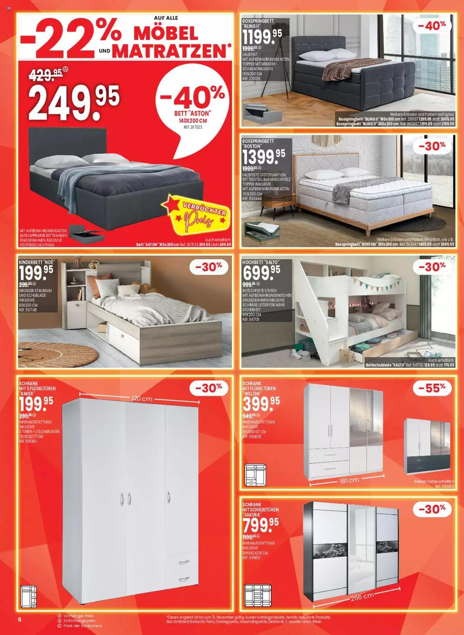 Conforama Singles week von 7. November bis 18. November 2023 - Prospekt seite  6