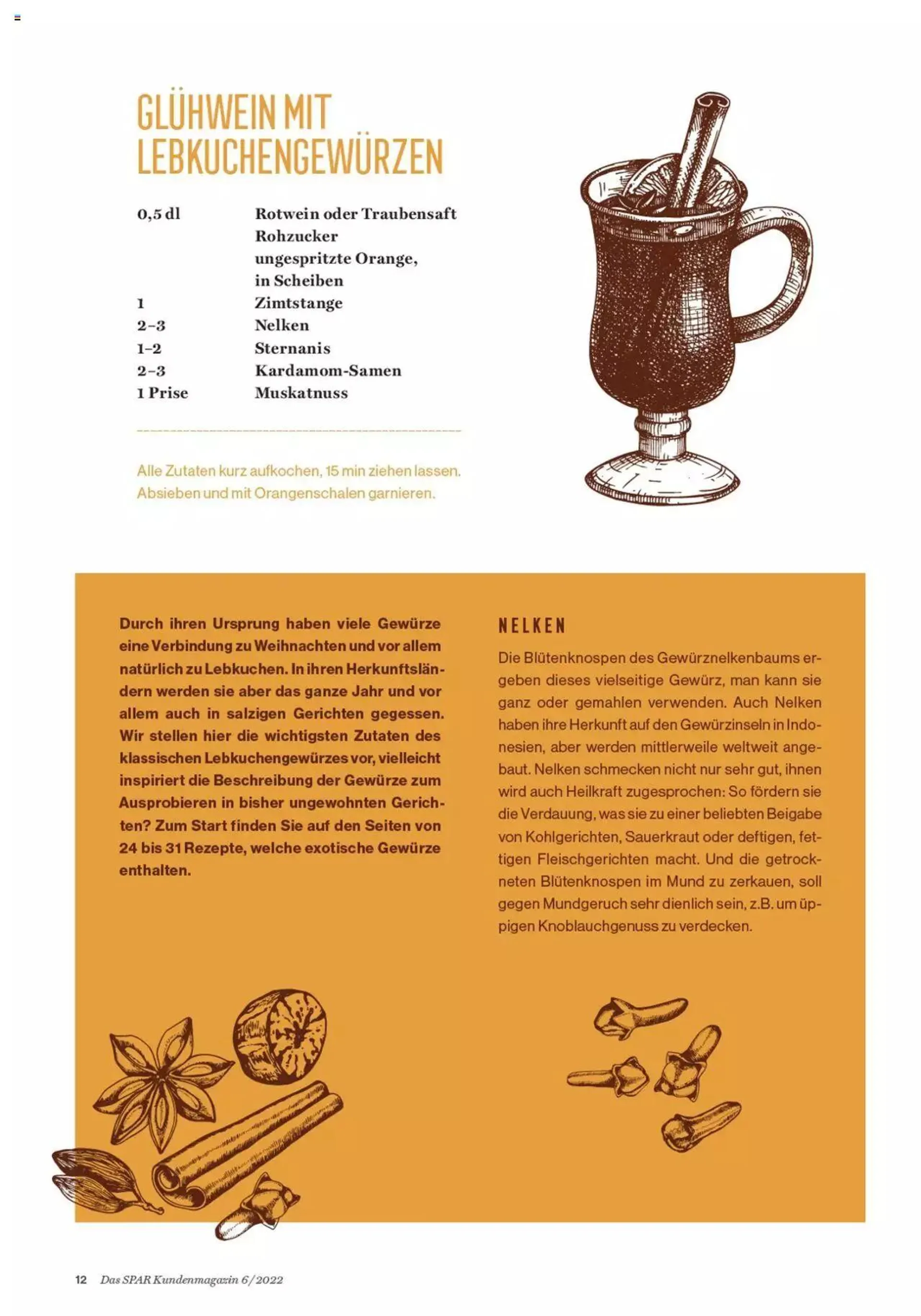 SPAR - Kundenmagazin 06 von 23. November bis 31. Dezember 2023 - Prospekt seite  14