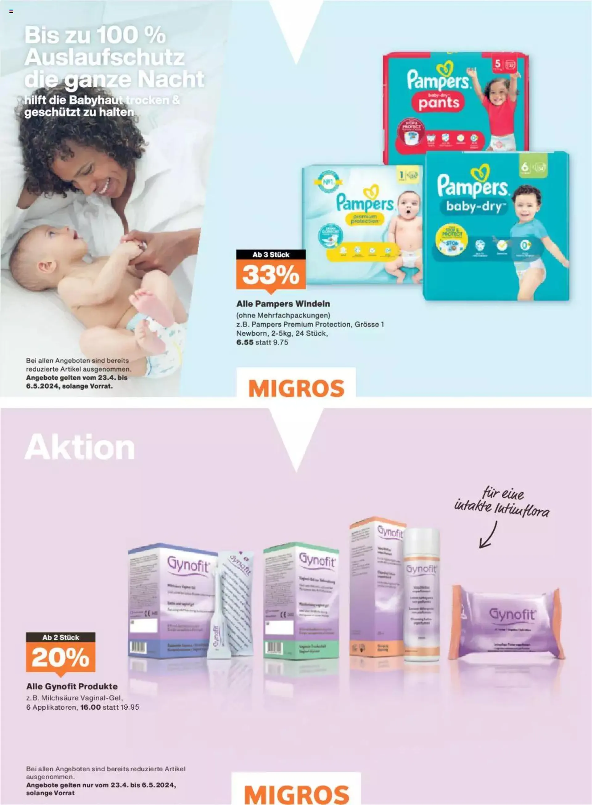 Migros - Magazin von 23. April bis 29. April 2024 - Prospekt seite  64