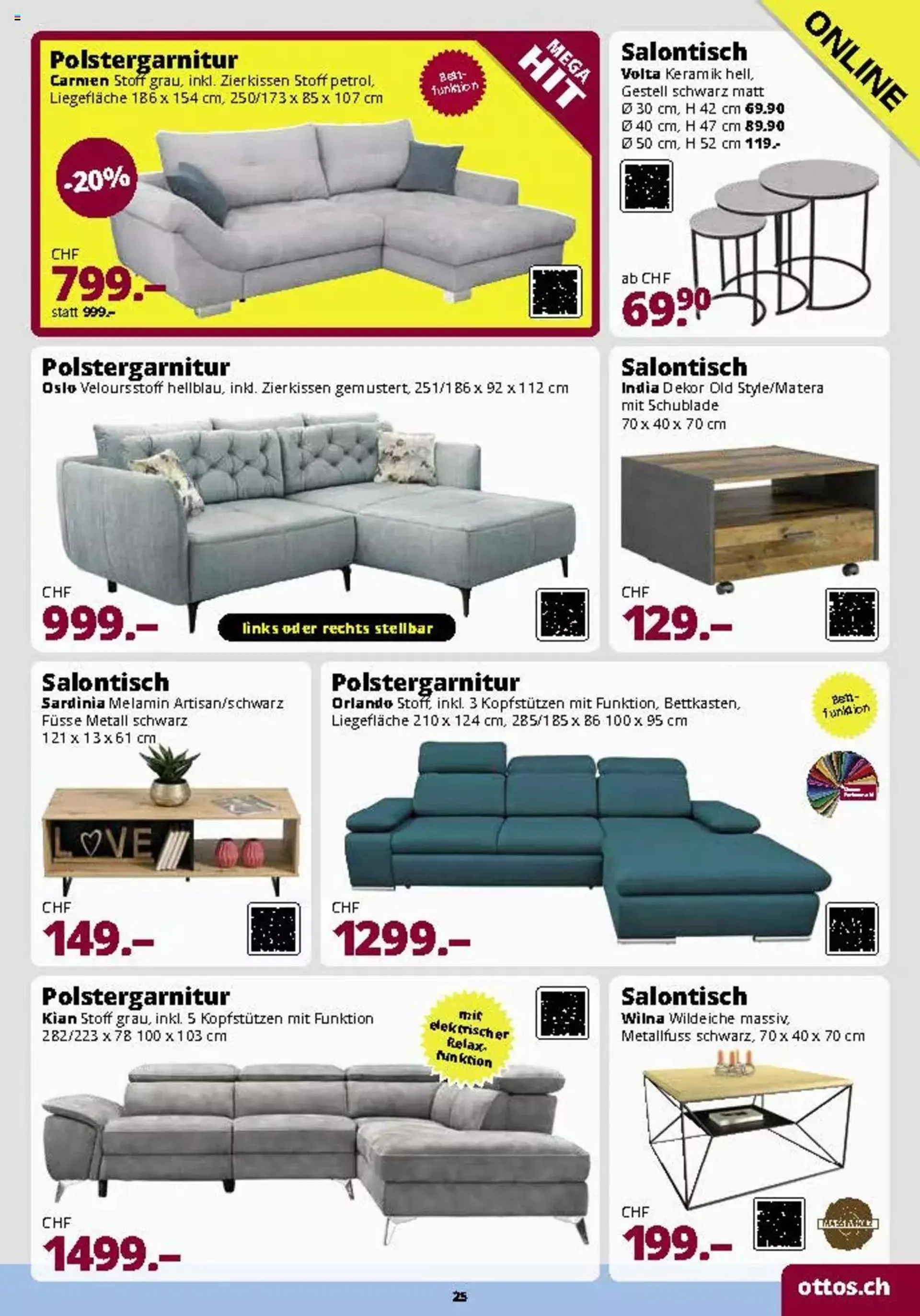 Otto's Online Katalog von 18. März bis 31. Dezember 2024 - Prospekt seite  25