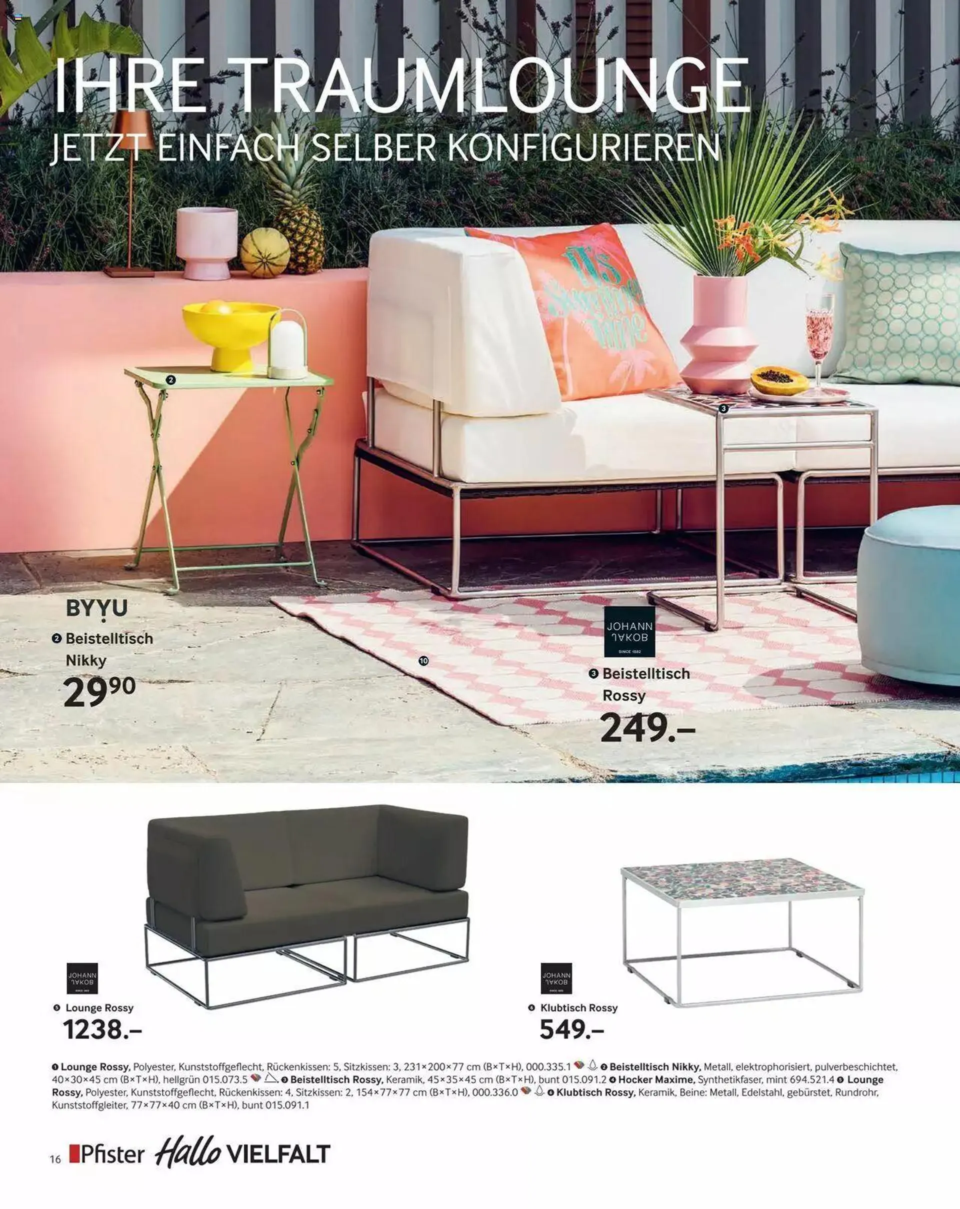Pfister Aktionen Garten 2023 von 23. Februar bis 31. Dezember 2023 - Prospekt seite  16