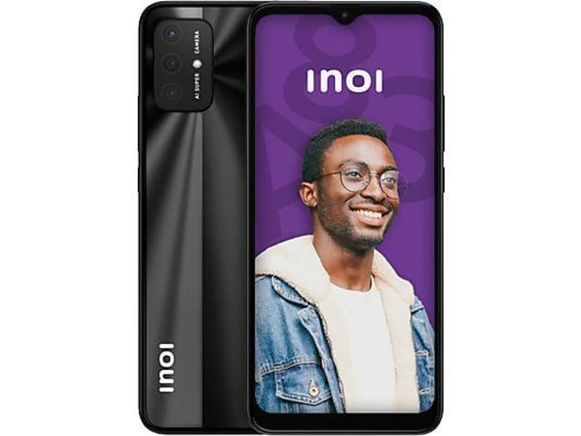 INOI A83 - Smartphone (6.52 ", 128 GB, Schwarz)