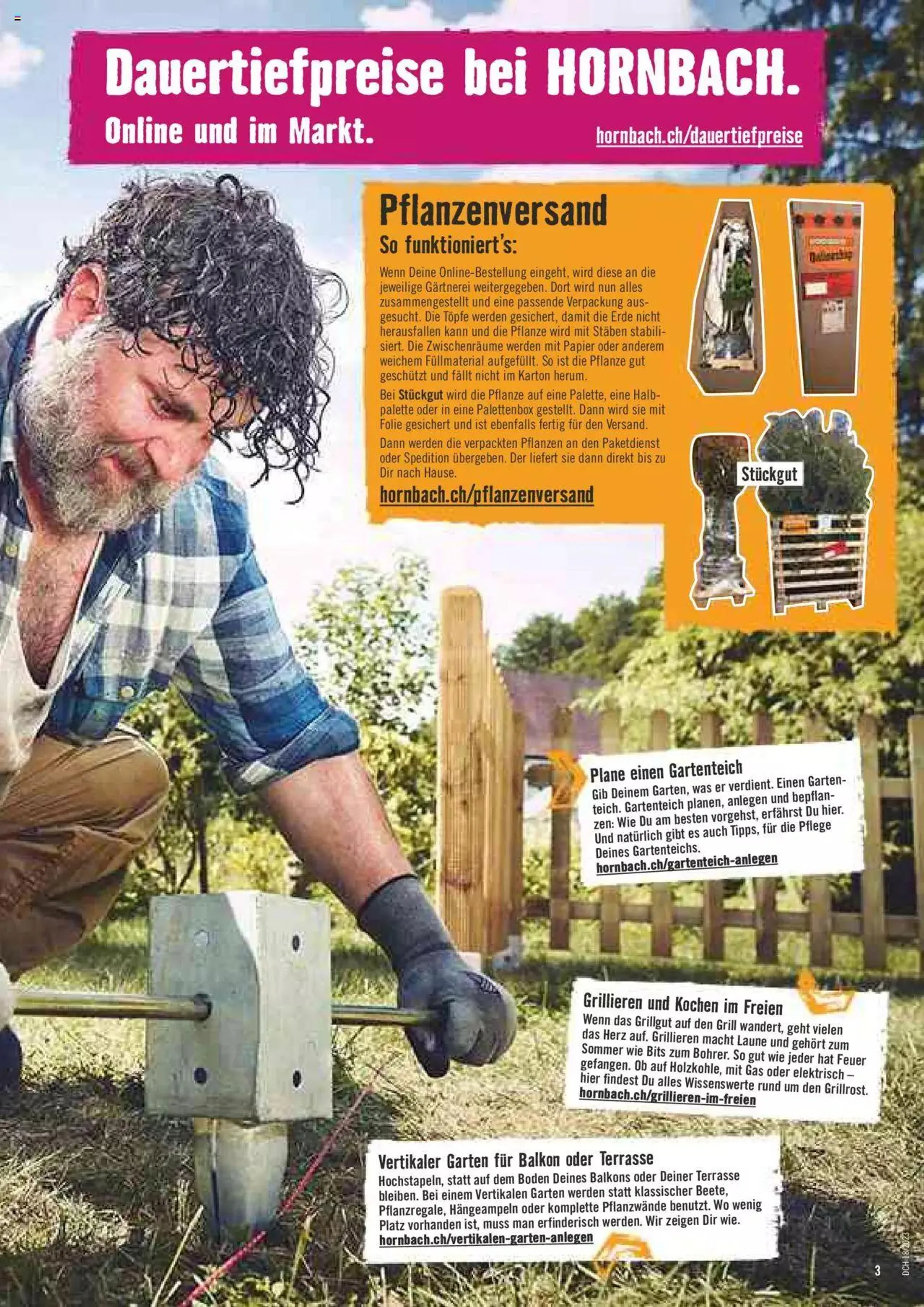 Hornbach Aktionen von 1. Mai bis 31. Dezember 2023 - Prospekt seite  3