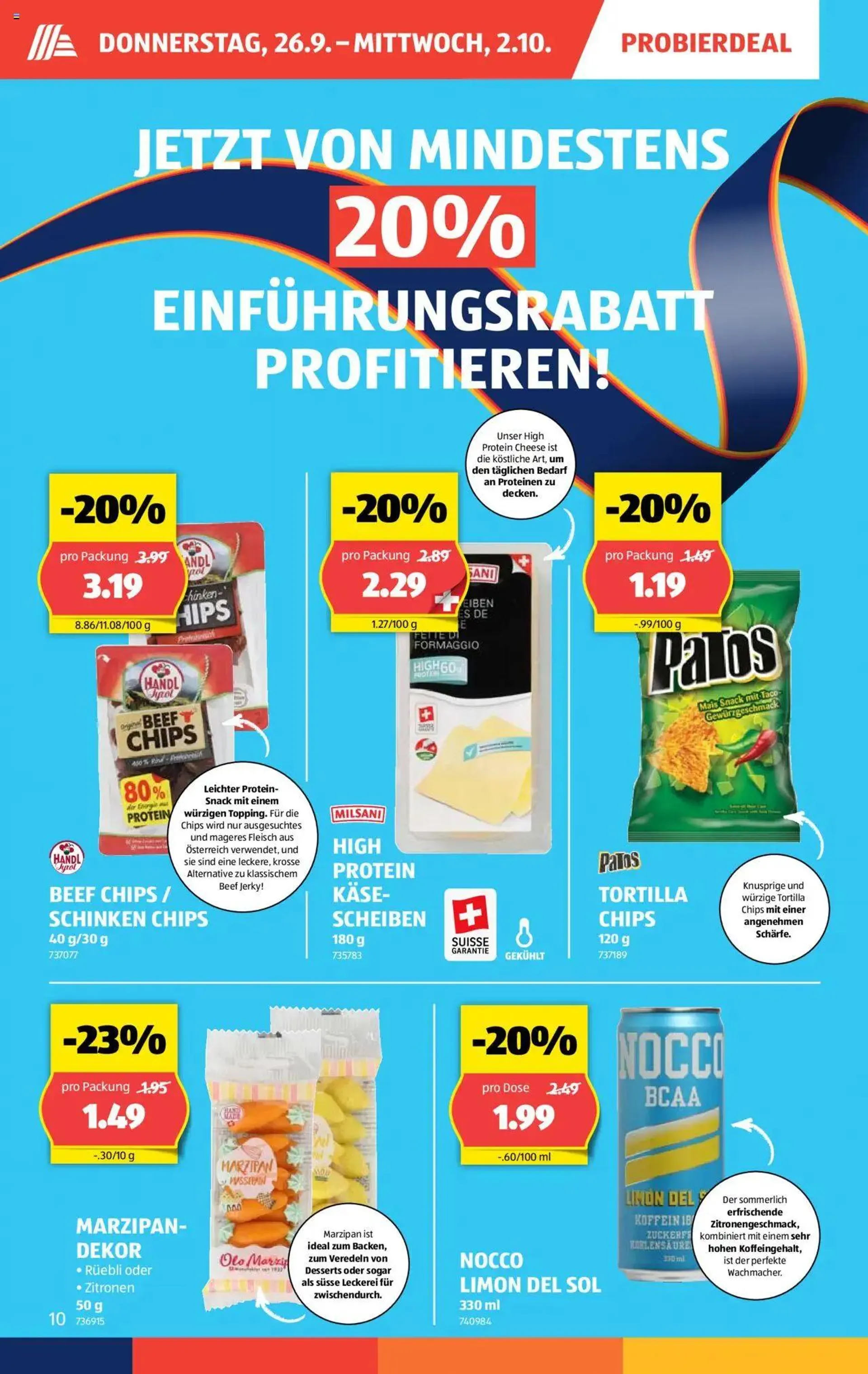 Aldi Aktionen von 26. September bis 2. Oktober 2024 - Prospekt seite  10