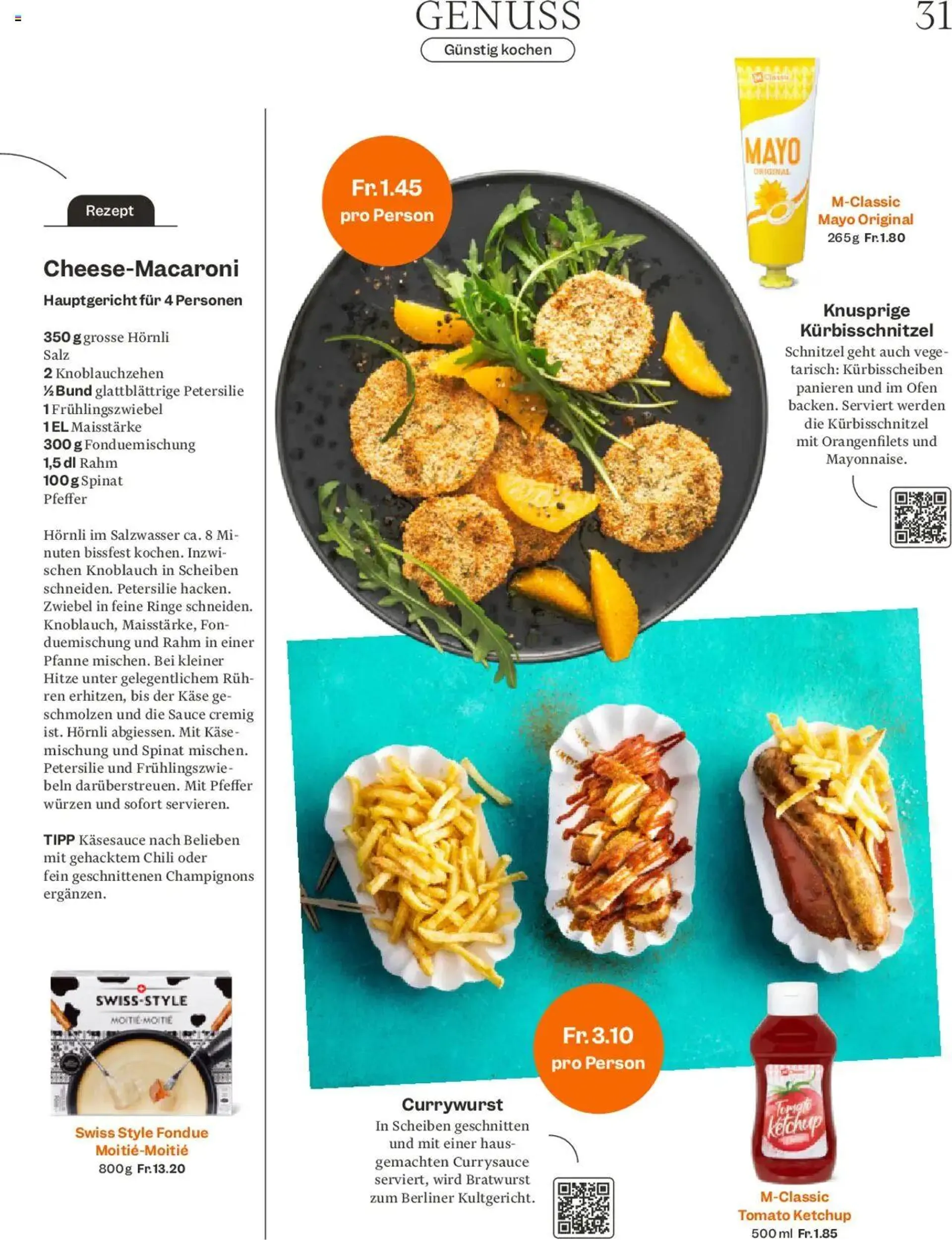 Migros - Magazin von 21. Oktober bis 27. Oktober 2024 - Prospekt seite  31