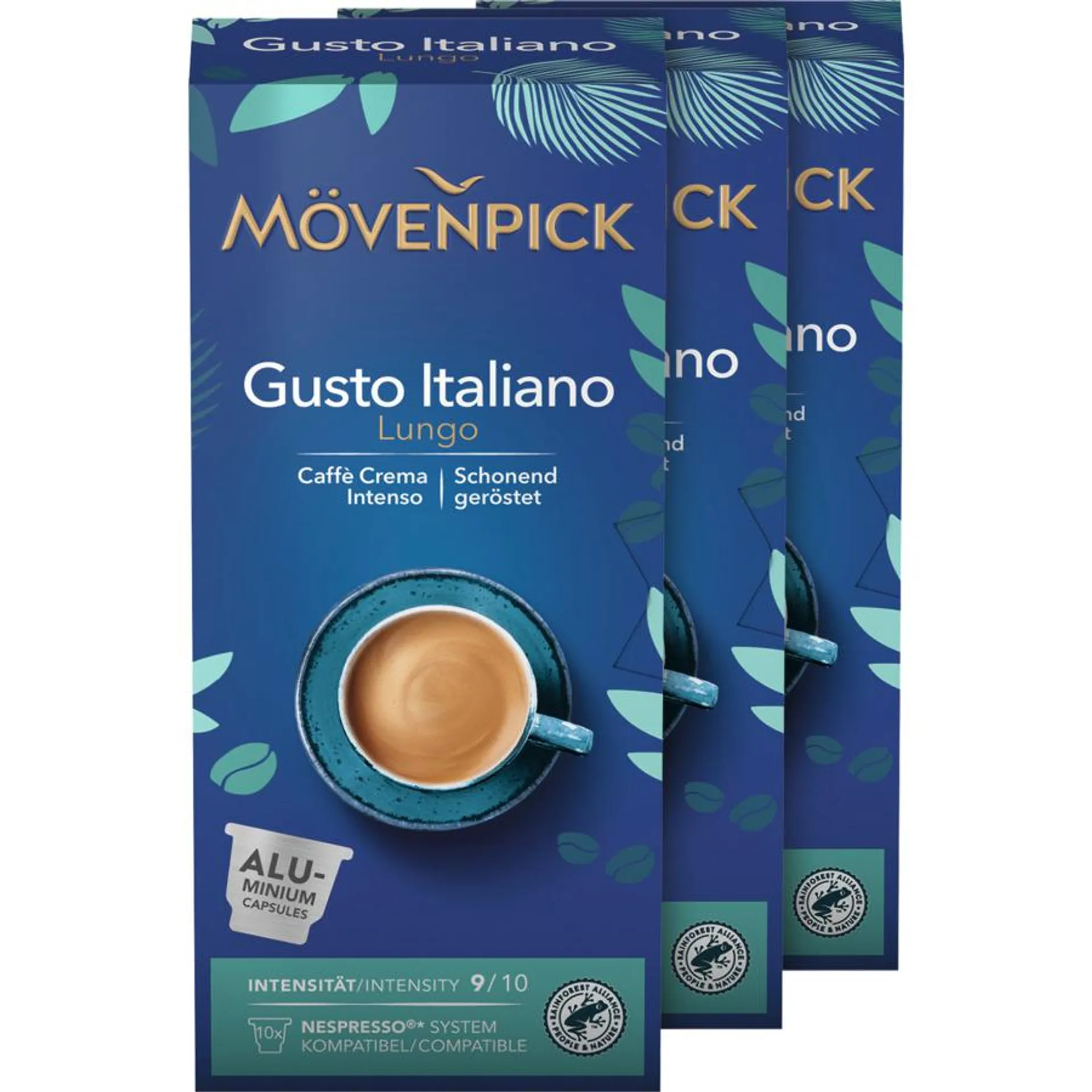 Mövenpick Kaffee Italiano 3 x 10 Kapseln