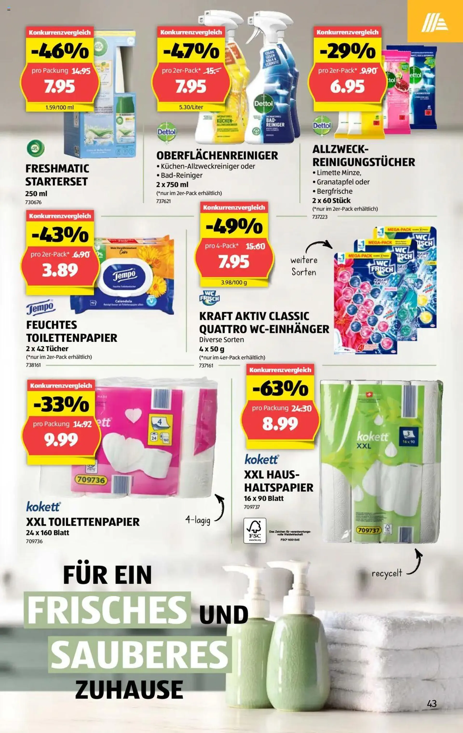 Aldi Aktionen von 3. Oktober bis 9. Oktober 2024 - Prospekt seite  43