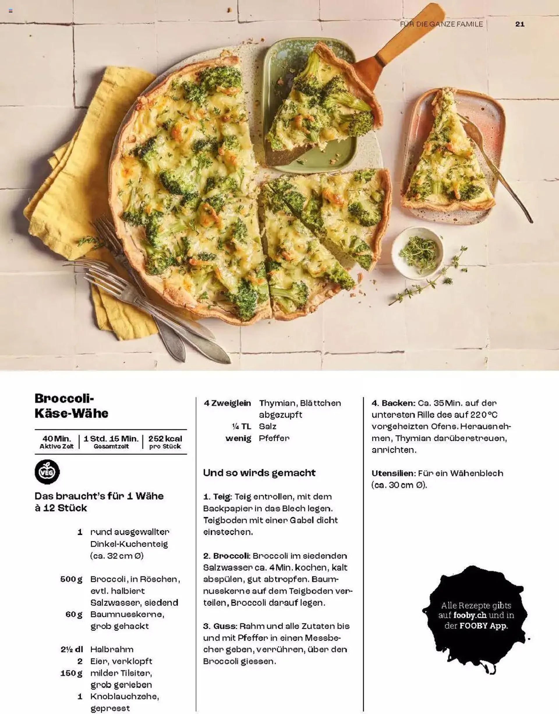 Coop Magazin Familien von 18. Juni bis 31. Dezember 2024 - Prospekt seite  21