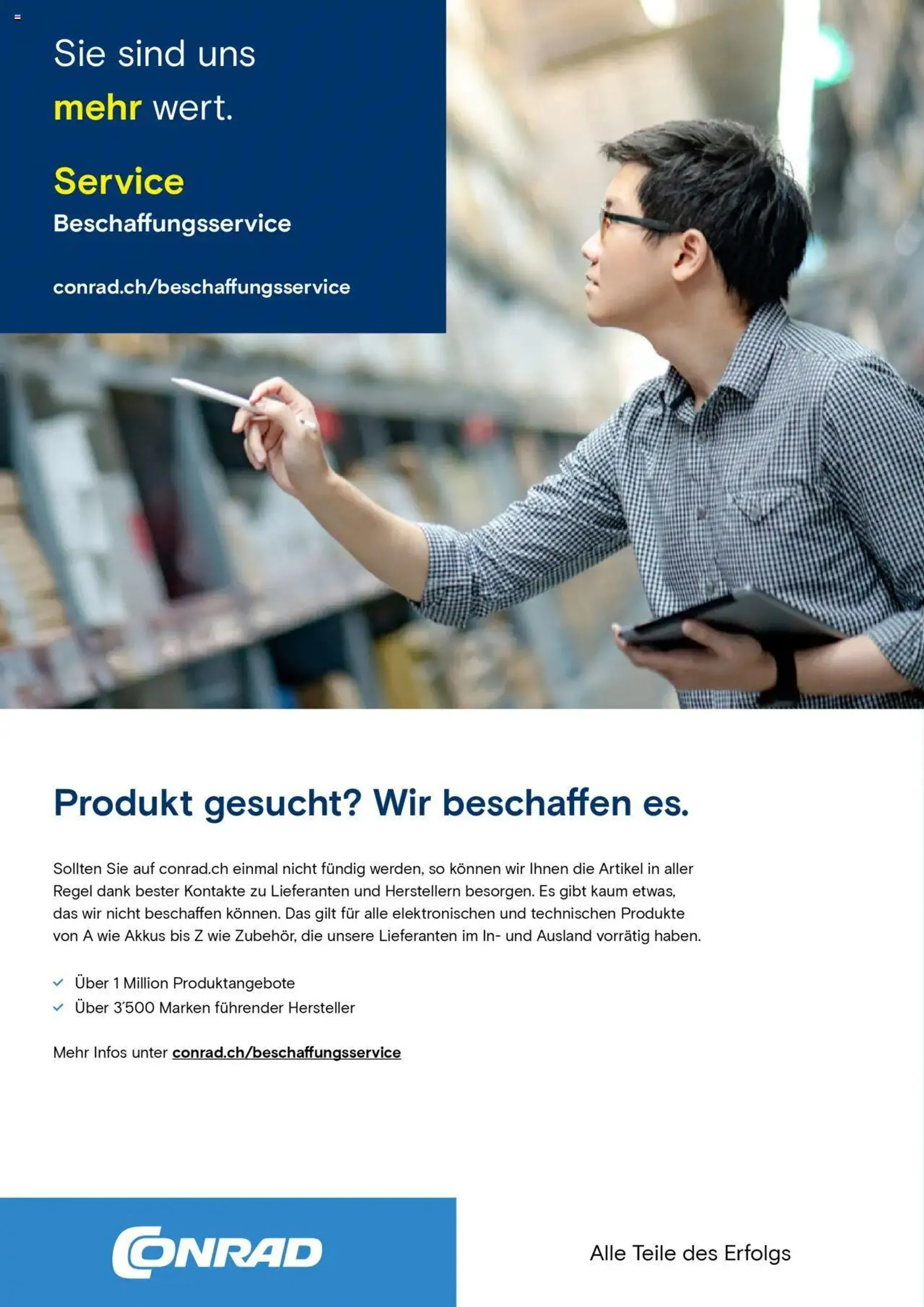 Conrad Aktionen Produktionsprozess von 9. Juli bis 31. Dezember 2024 - Prospekt seite  2