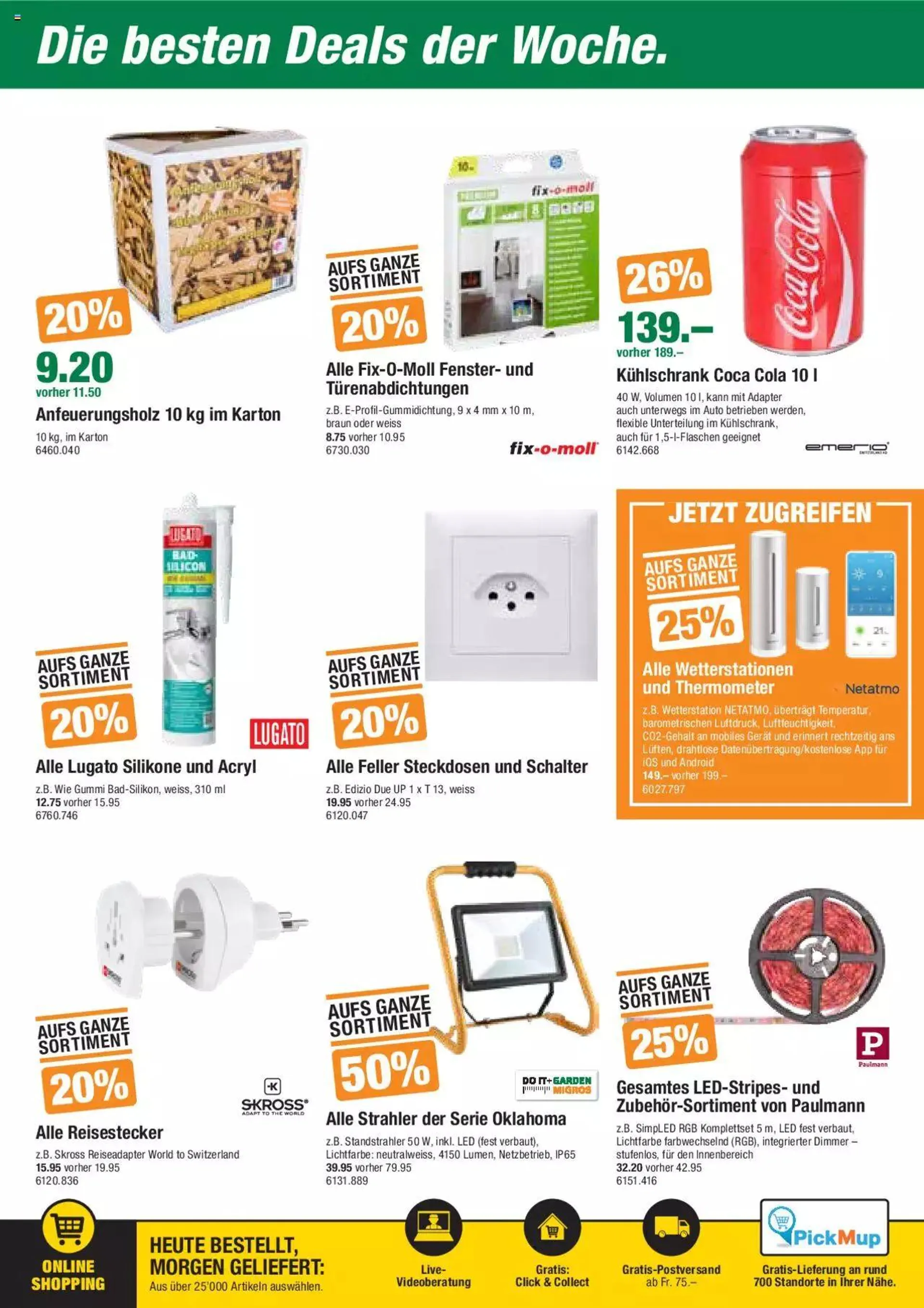 DO IT+GARDEN MIGROS Aktionen von 26. September bis 9. Oktober 2023 - Prospekt seite  15