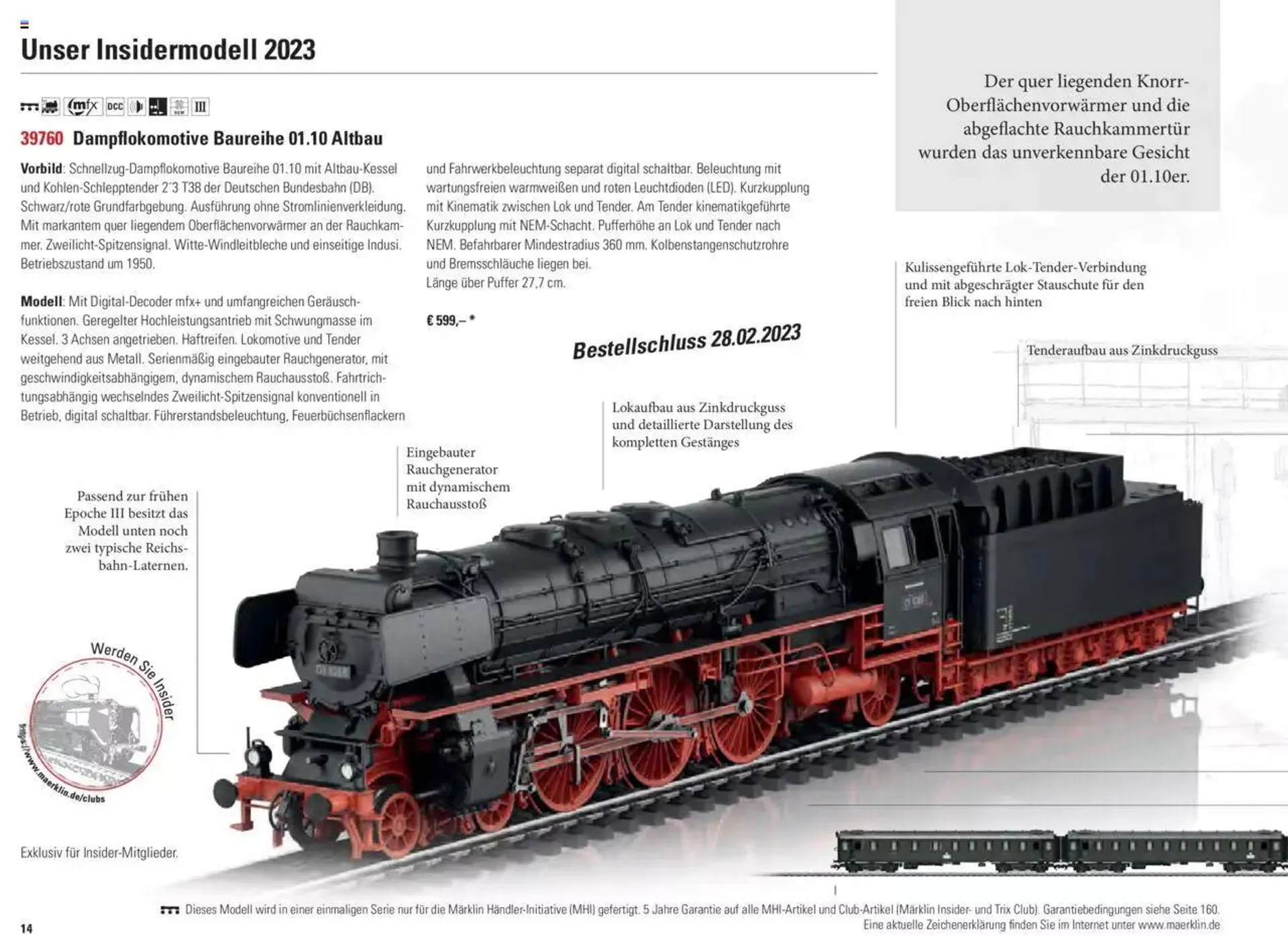 Conrad Märklin Neuheiten 2023 von 13. März bis 31. Dezember 2023 - Prospekt seite  16