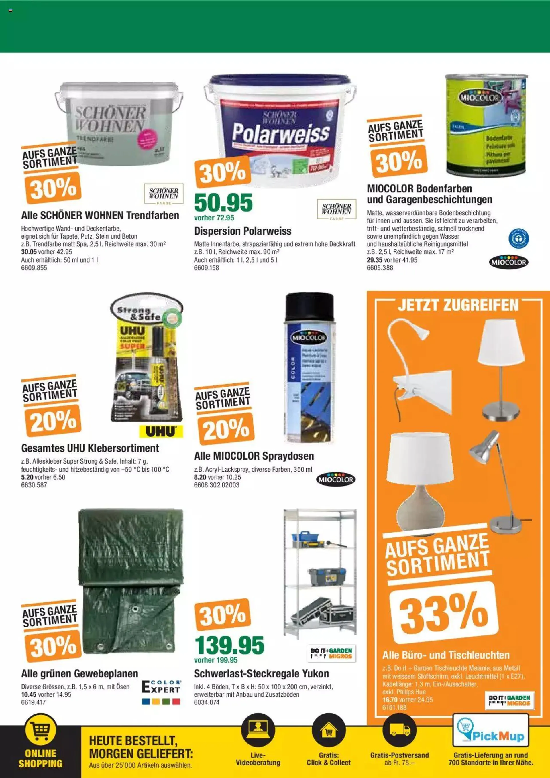 DO IT+GARDEN MIGROS Aktionen von 26. September bis 9. Oktober 2023 - Prospekt seite  11