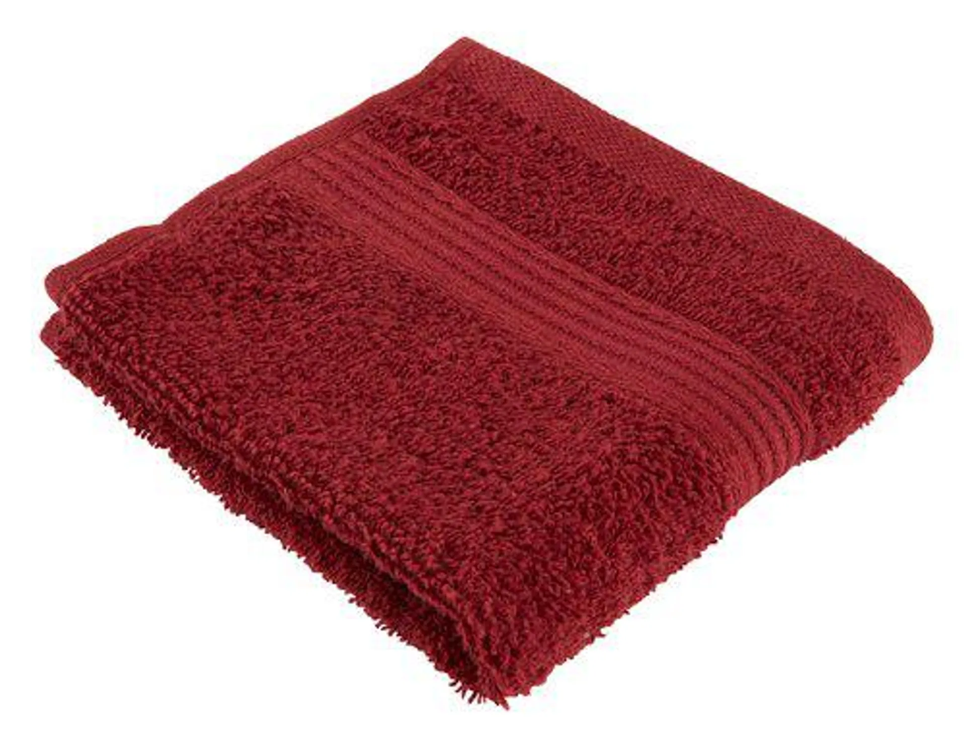 Waschlappen KARLSTAD 28x30 bordeaux KRONBORG