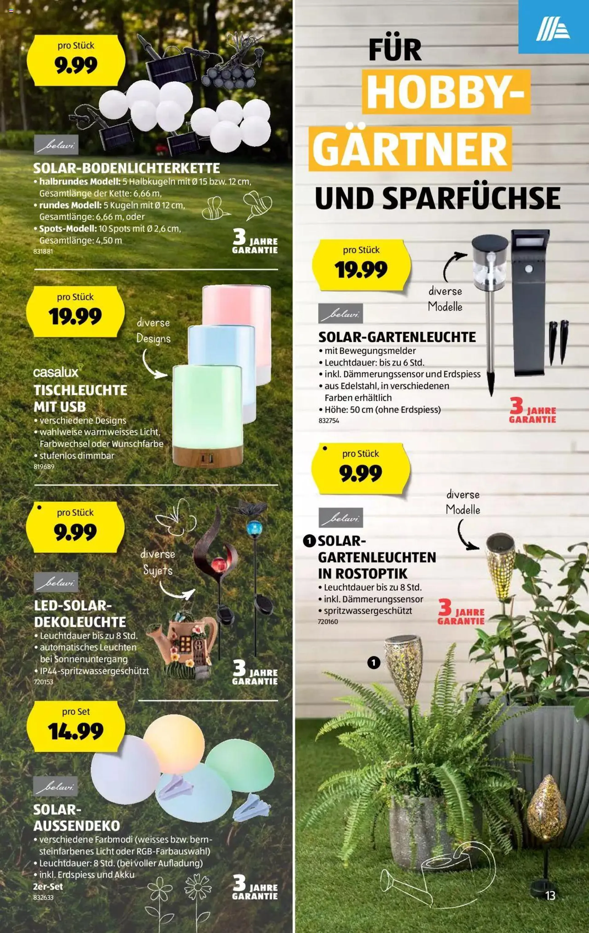 Aldi Aktionen von 13. Juni bis 19. Juni 2024 - Prospekt seite  13