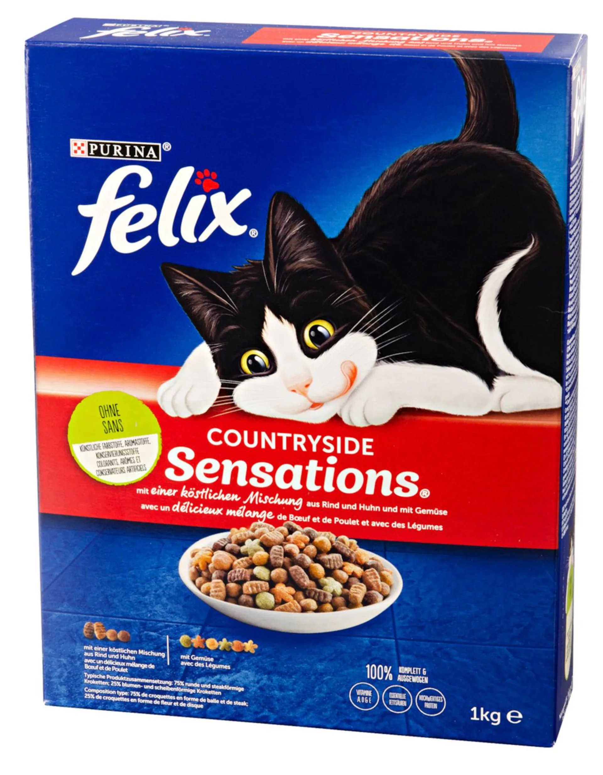 Purina Felix Sensations Fleisch
