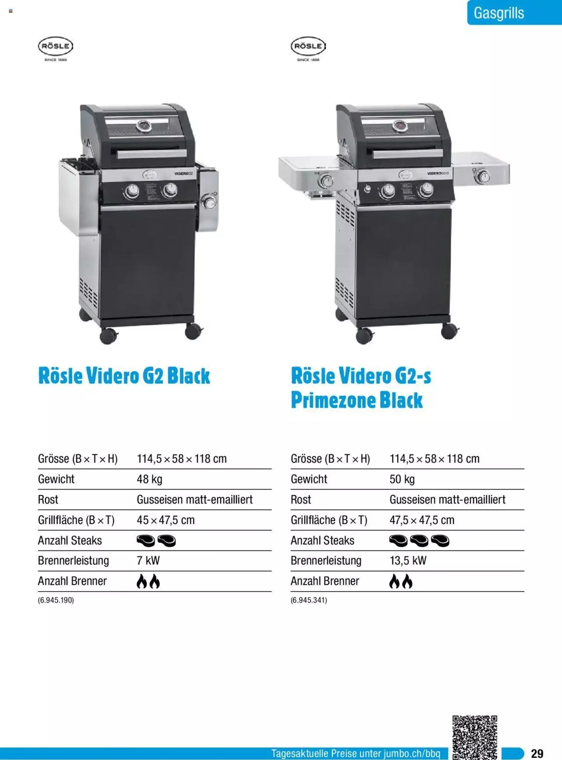 Jumbo Grosse Grillbroschure 2023 von 27. Februar bis 31. Dezember 2023 - Prospekt seite  29