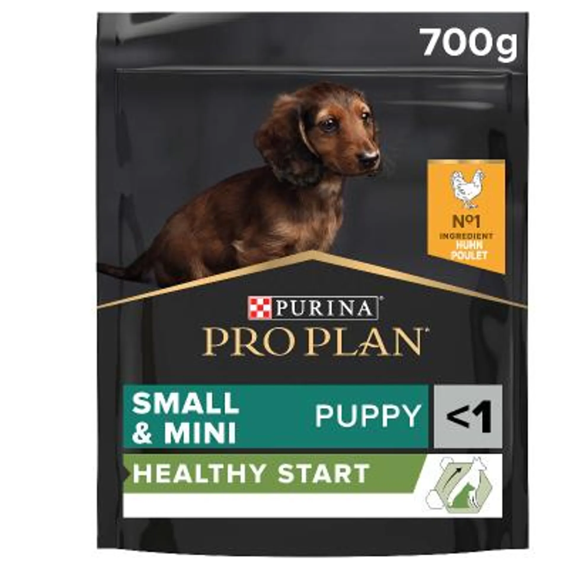 Pro Plan Hundefutter Puppy Small & Mini Healthy Start Huhn 700g