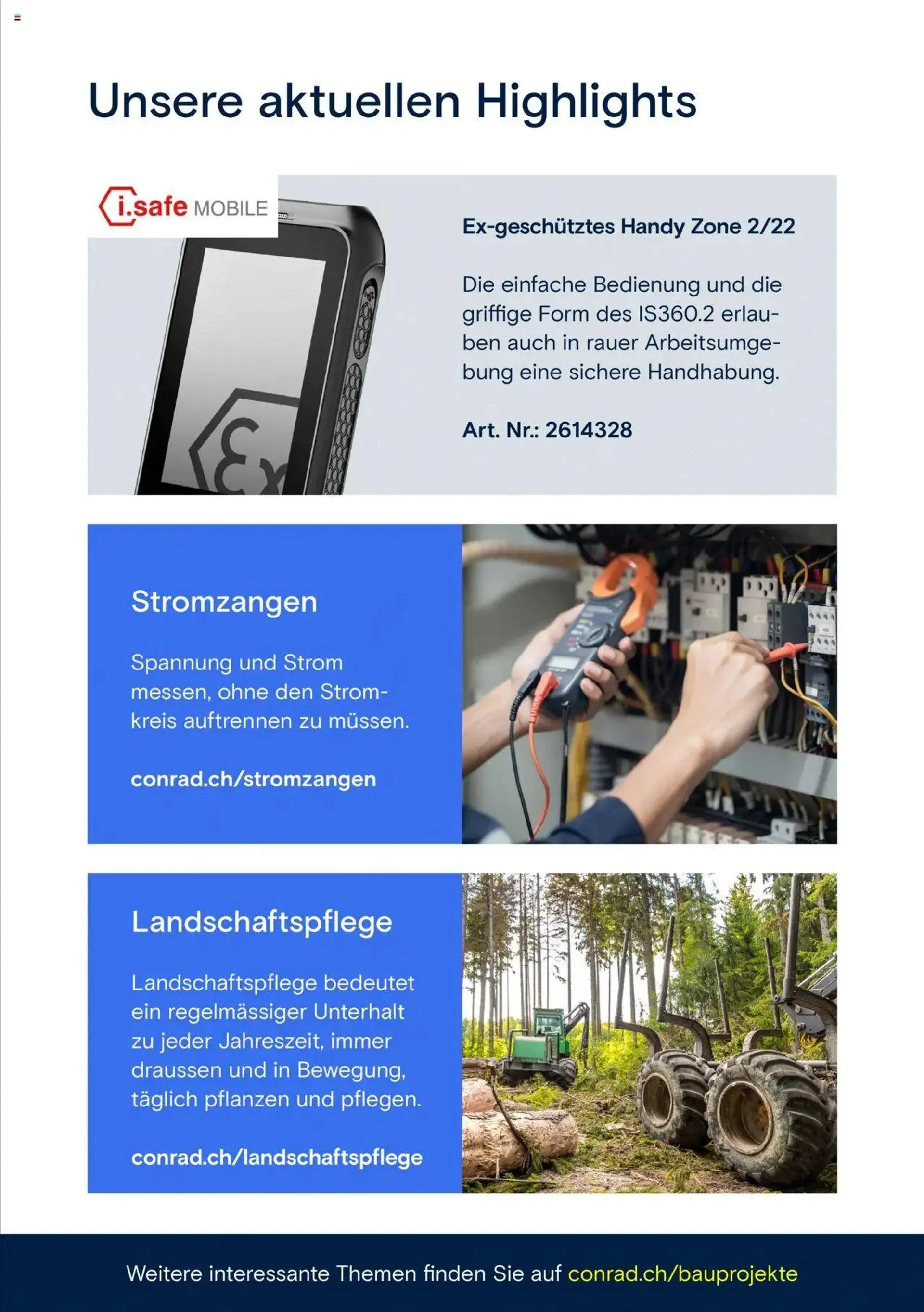 Conrad Aktionen Alles für Bauprojekte von 4. September bis 31. Dezember 2024 - Prospekt seite  3