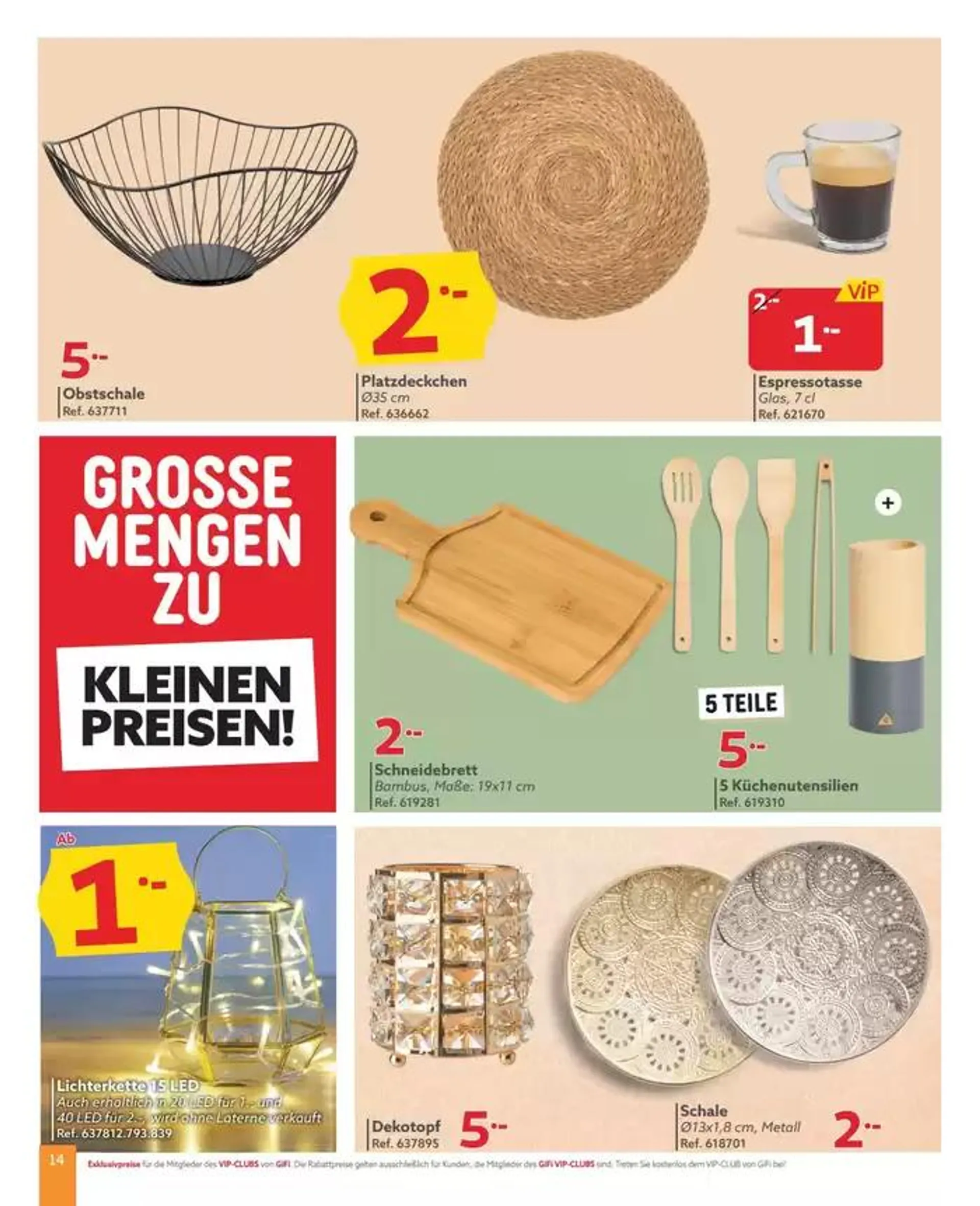 Gifi reklamblad - DE von 18. Februar bis 4. März 2025 - Prospekt seite  14