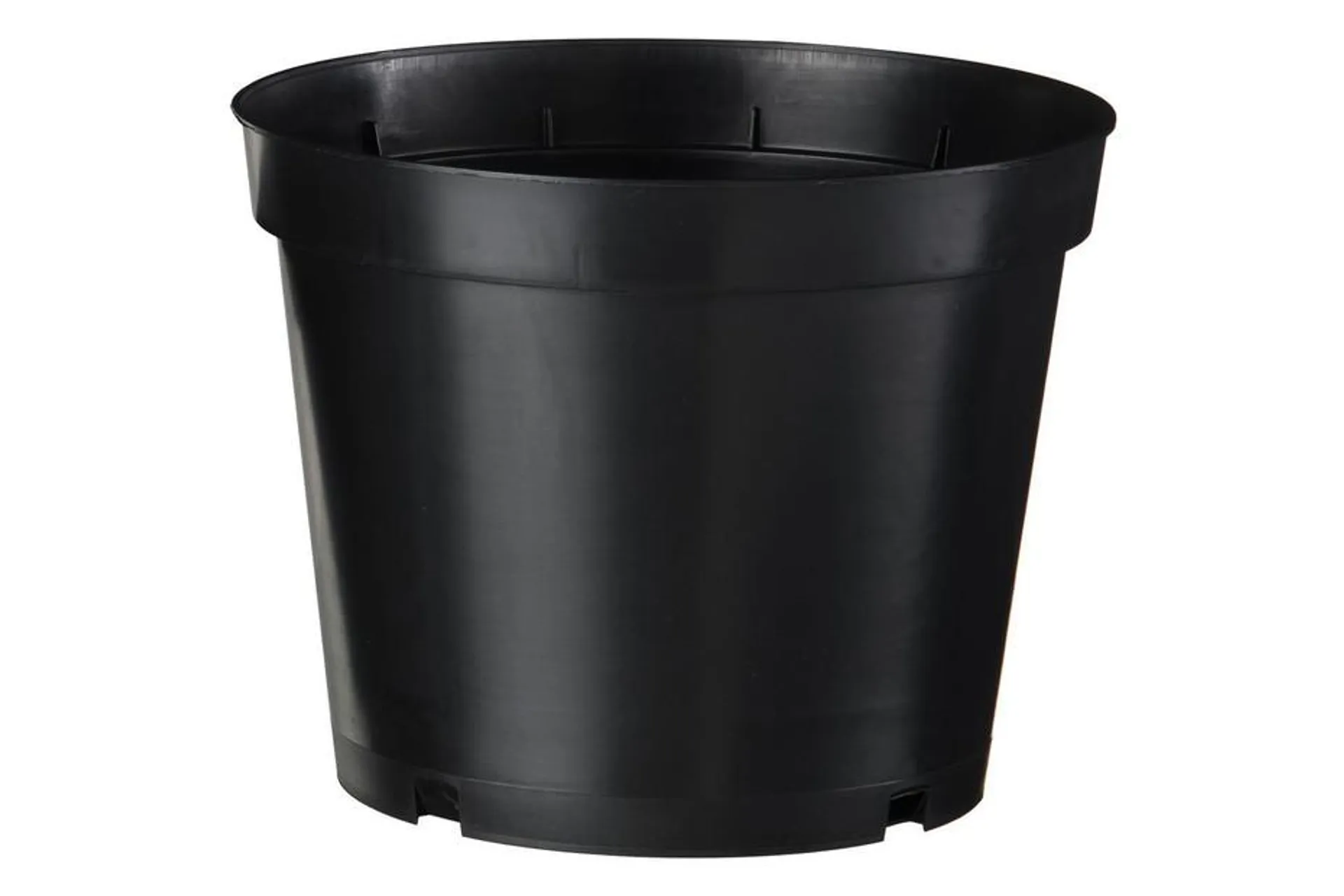 Kulturtopf Rund Schwarz | ⌀ 25 cm | 7.5 l