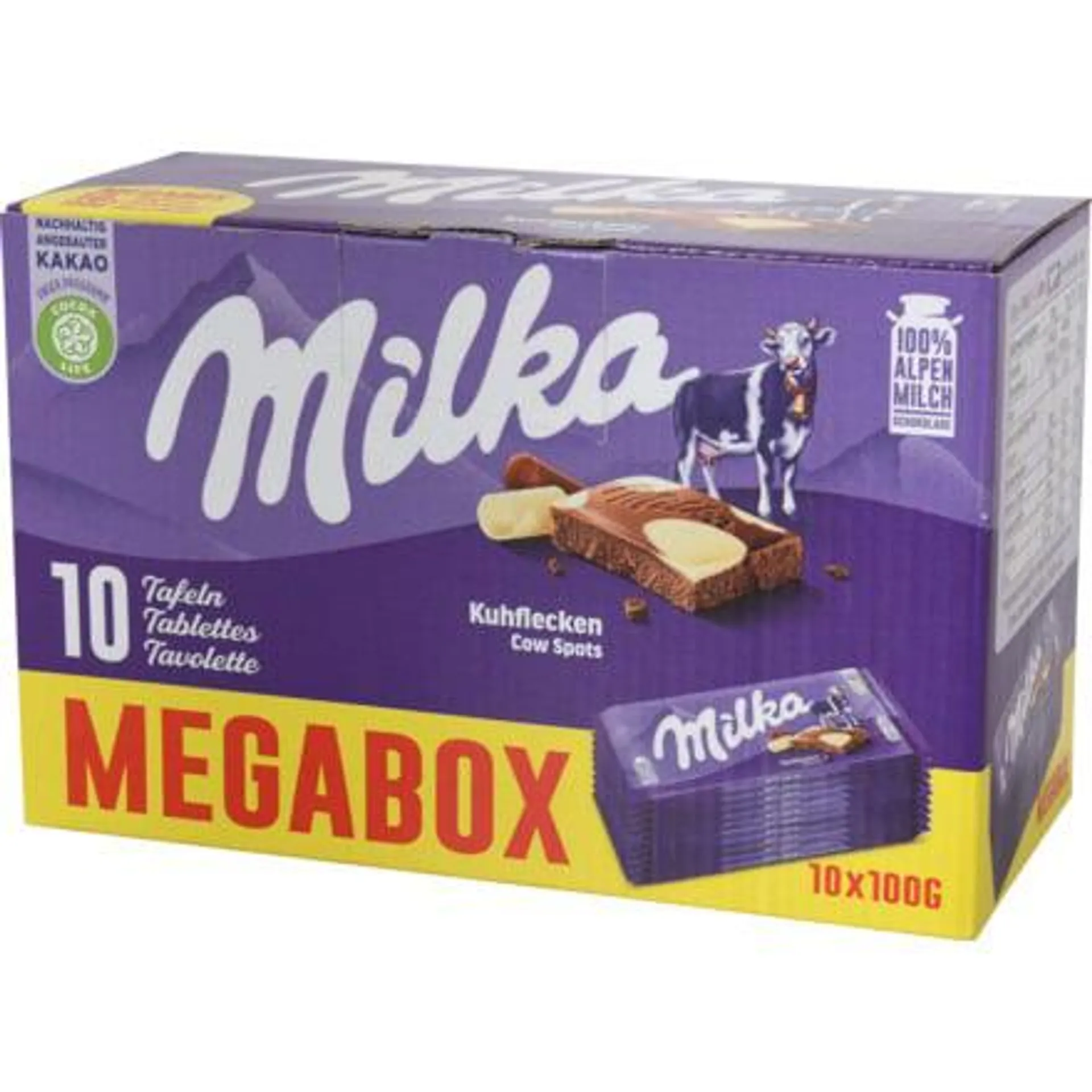 Milka Kuhflecken 10 x 100g