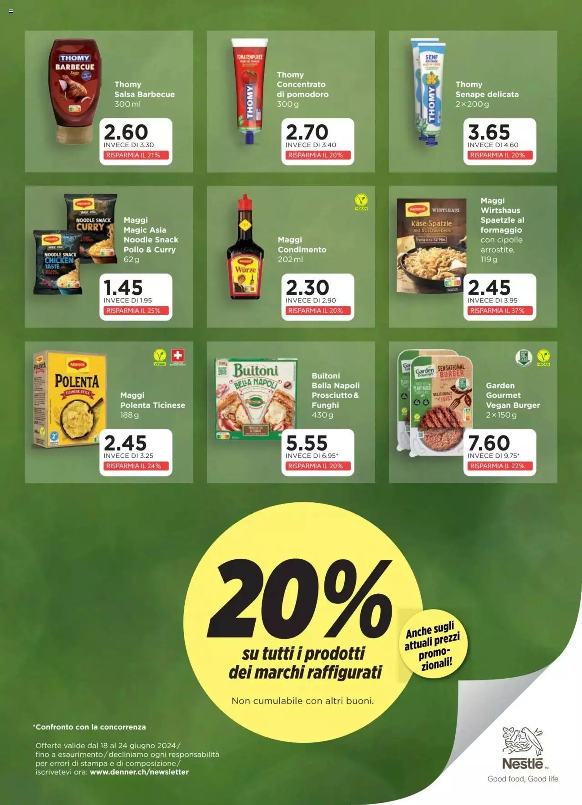 Denner Aktionen IT von 18. Juni bis 24. Juni 2024 - Prospekt seite  13