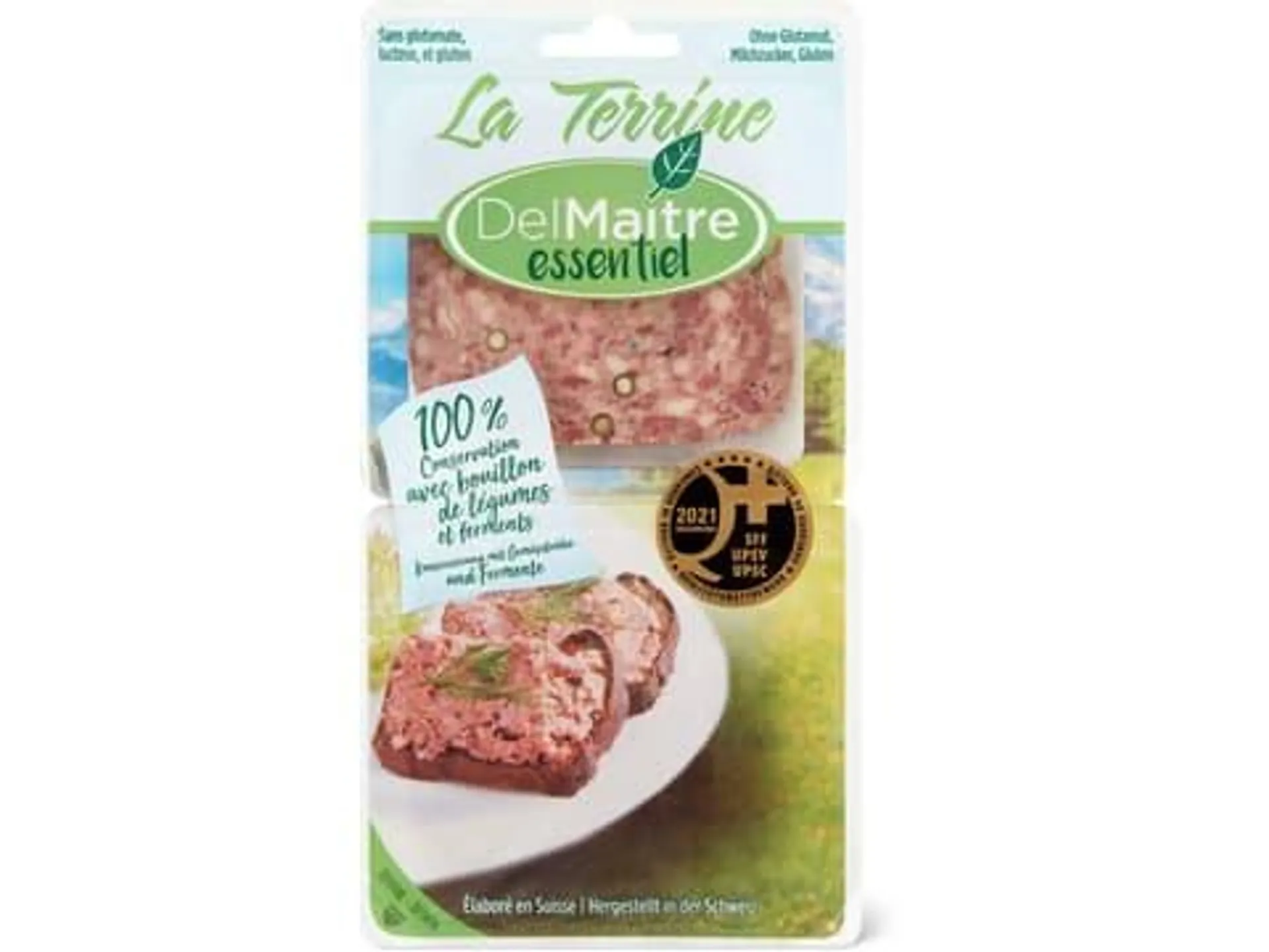 Del Maître Terrine mit Grünpfeffer