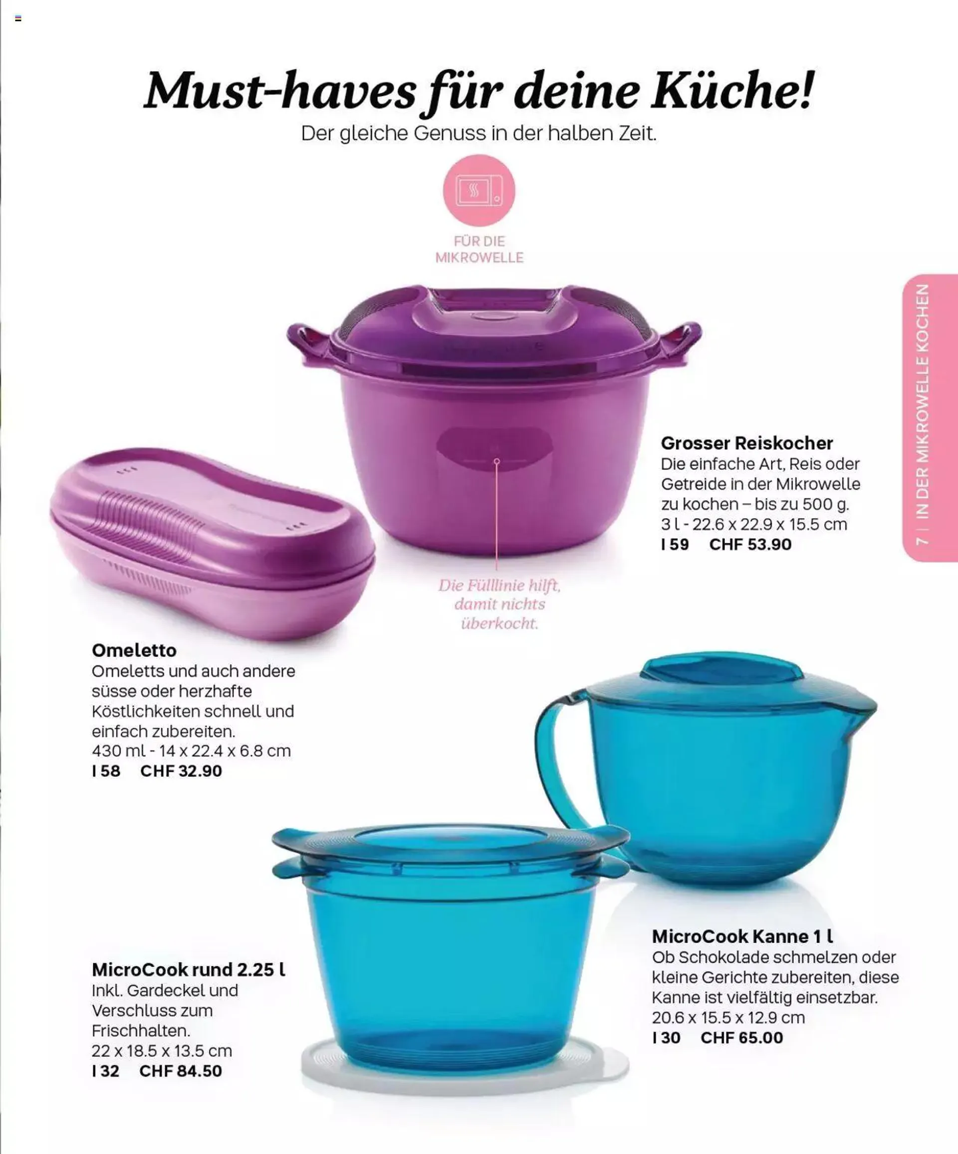 Tupperware - Herbst / Winter 2022-23 von 1. September bis 31. Dezember 2023 - Prospekt seite  7