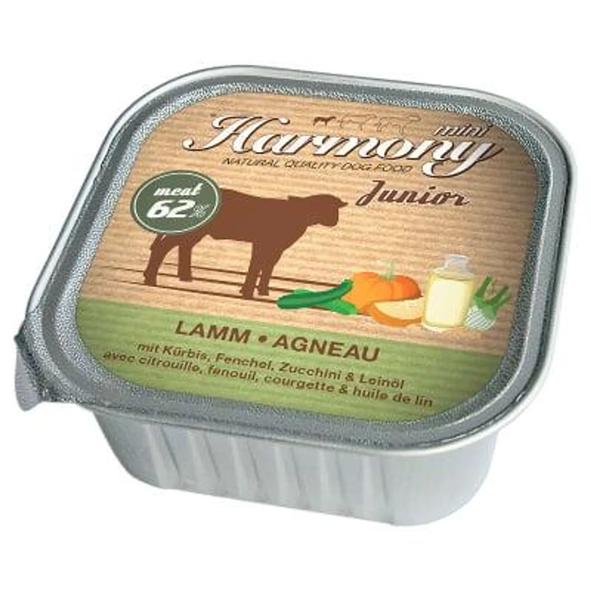 Harmony Dog Natural Junior Lamm 11x150g