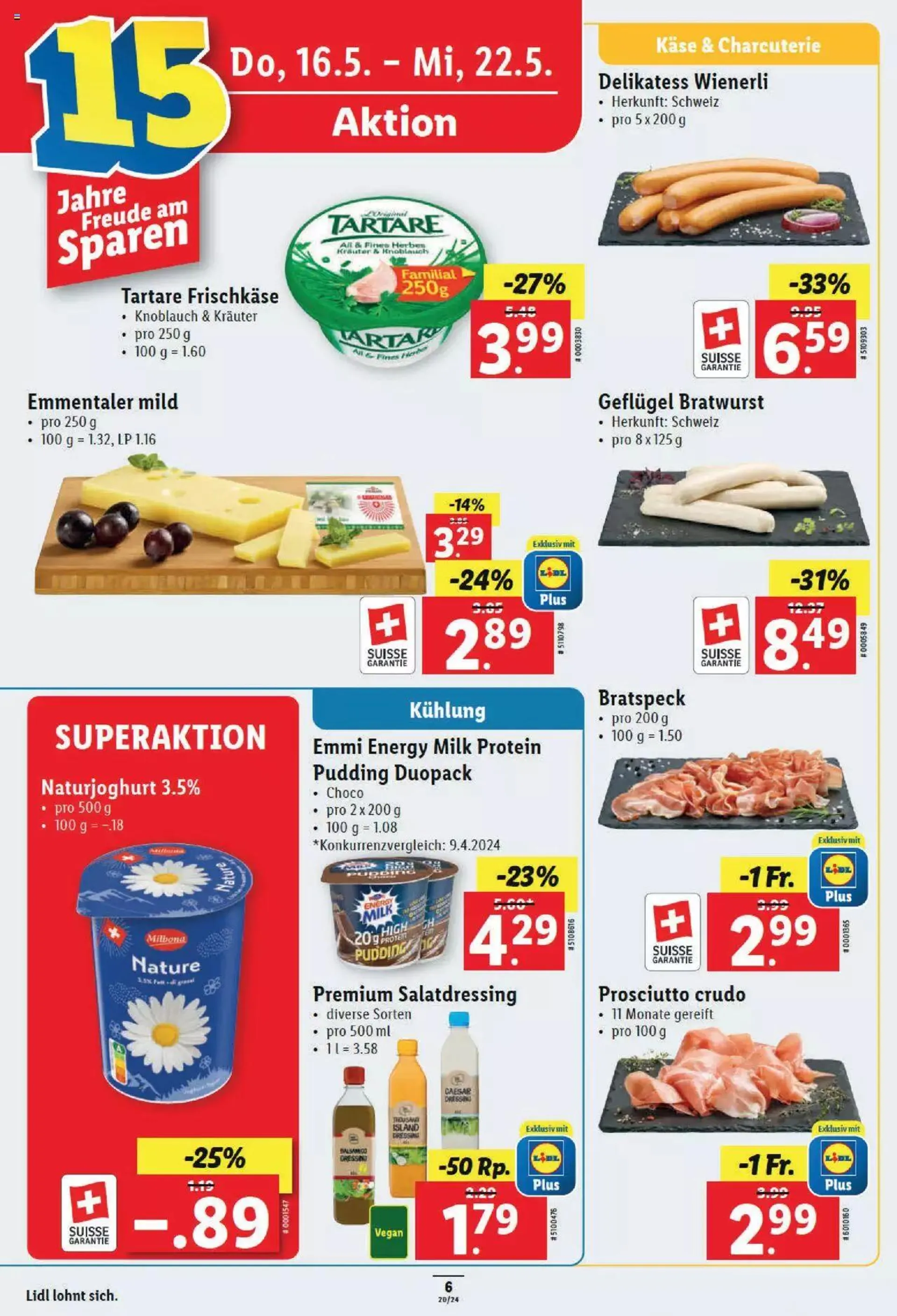 Lidl Aktionen von 16. Mai bis 22. Mai 2024 - Prospekt seite  6