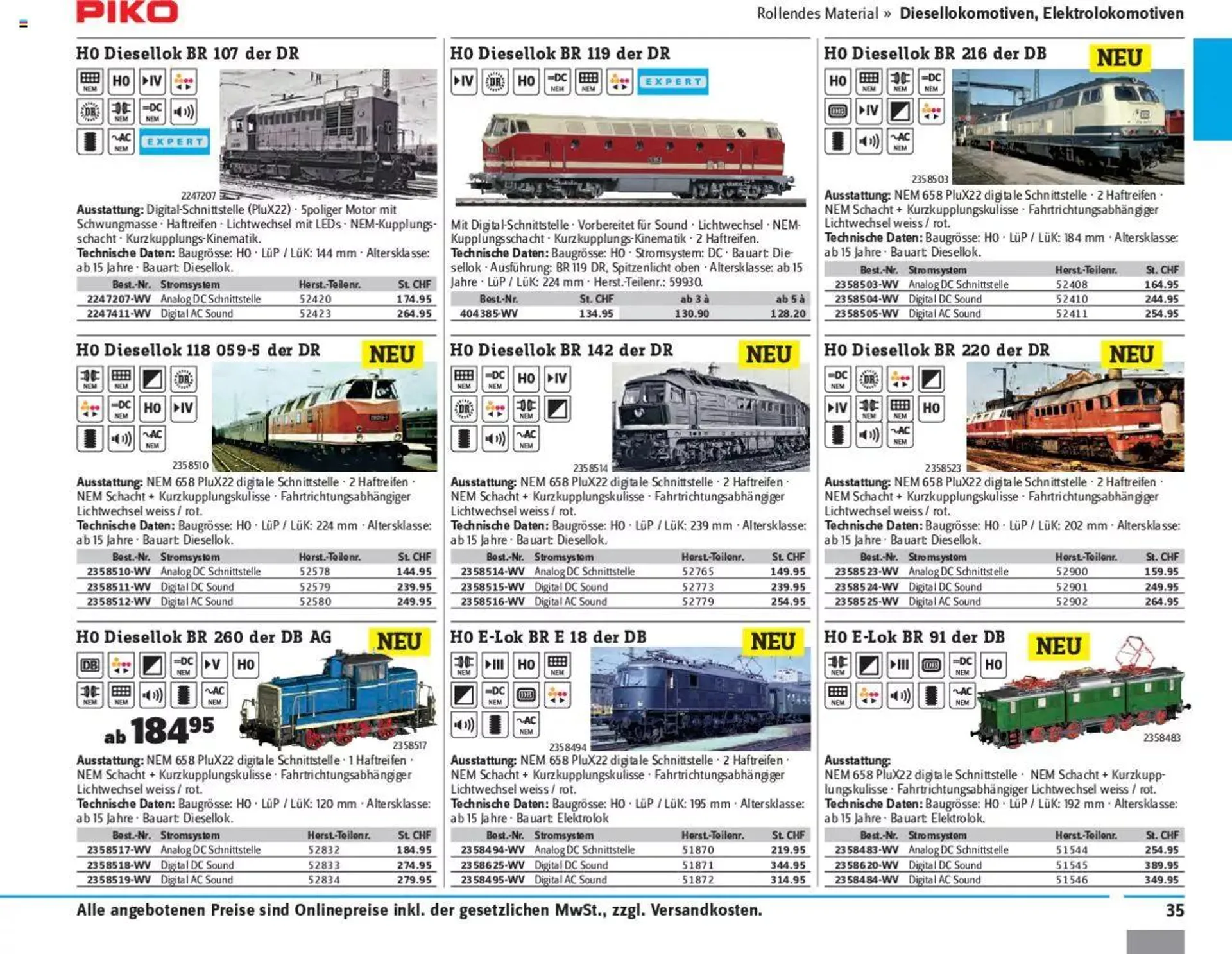 Conrad - Modellbahn 2021/22 von 1. Januar bis 31. Dezember 2023 - Prospekt seite  37