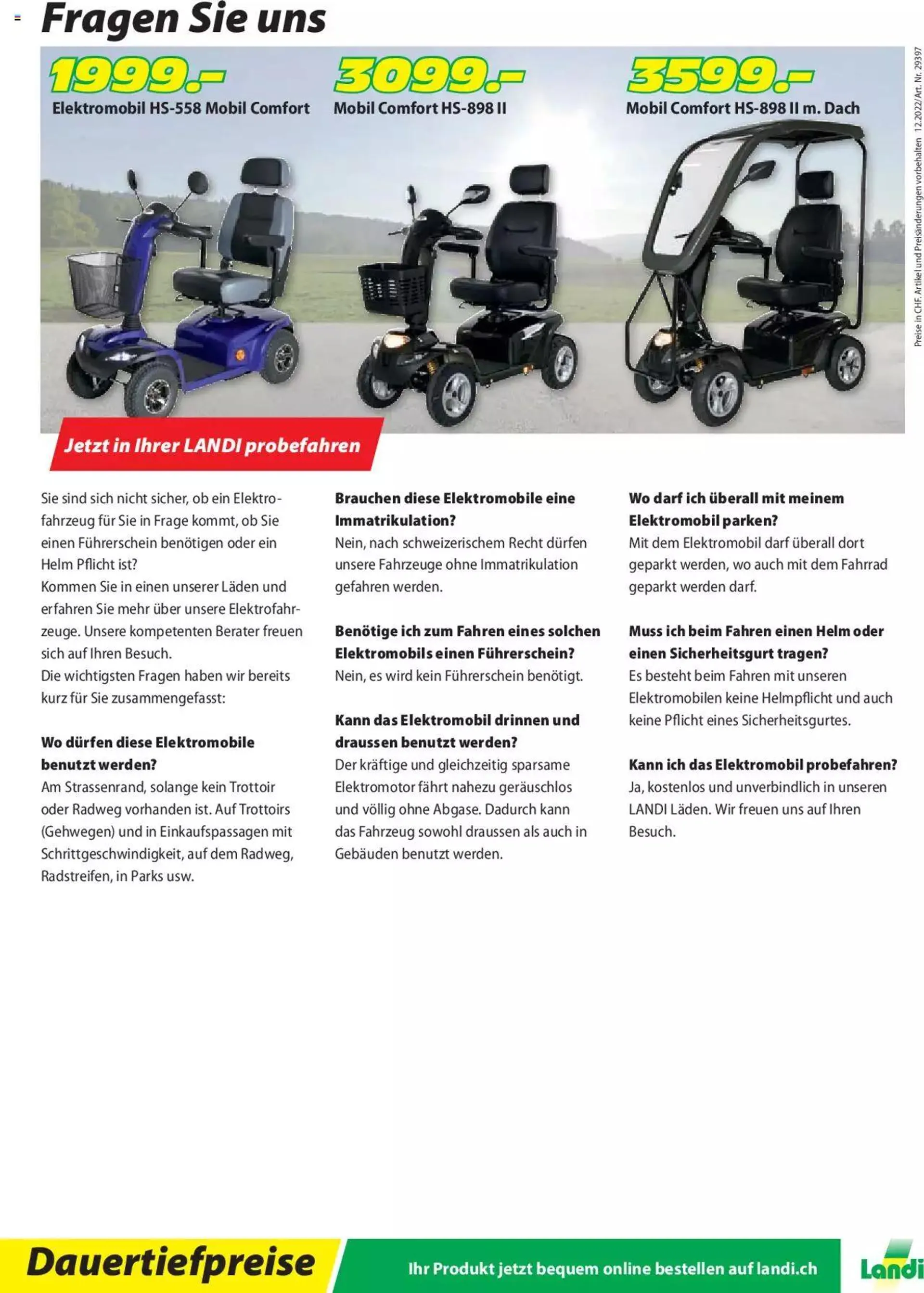 Landi Mobil Comfort 2023 von 21. März bis 31. Dezember 2023 - Prospekt seite  8
