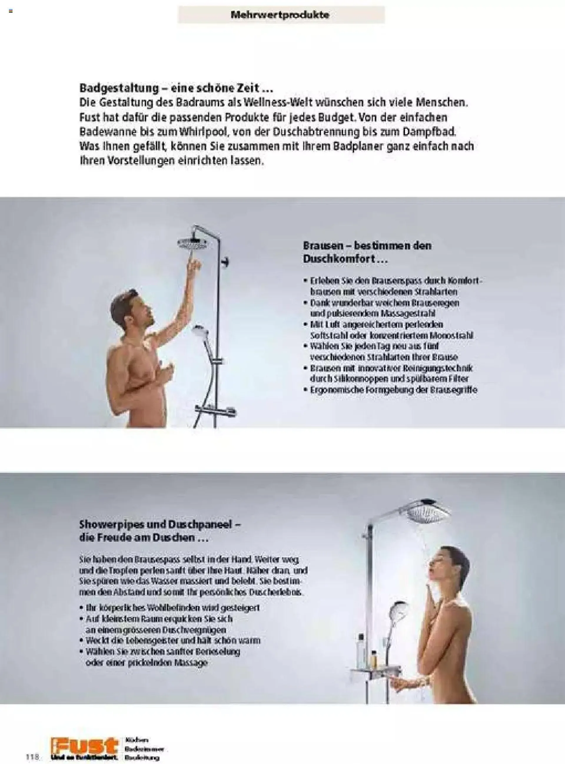 Fust Badezimmermagazin von 17. April bis 31. Dezember 2023 - Prospekt seite  118