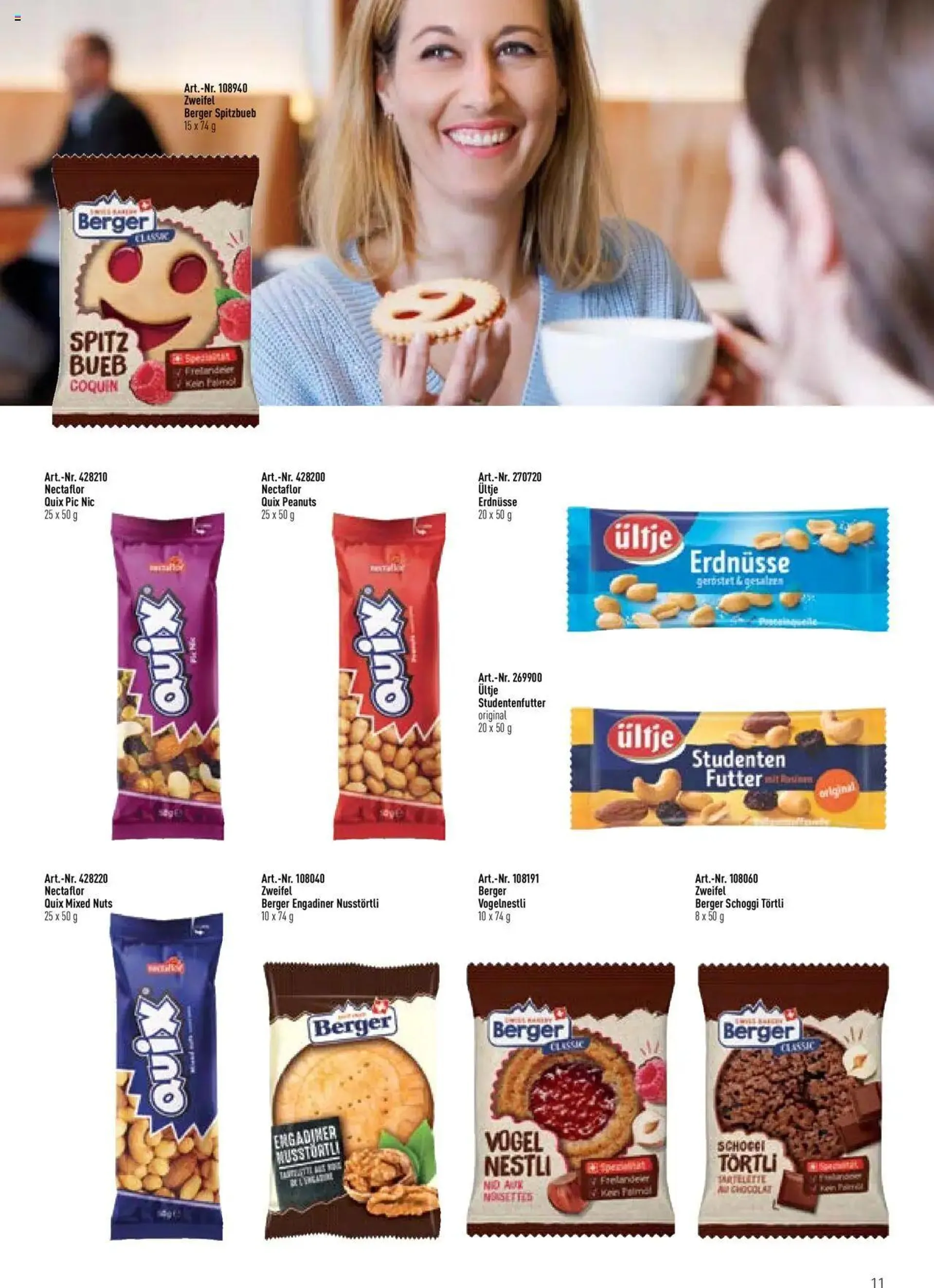 Prodega Aktionen Sortiments-Ideen für Kiosk und Shop von 1. August bis 31. Dezember 2024 - Prospekt seite  11