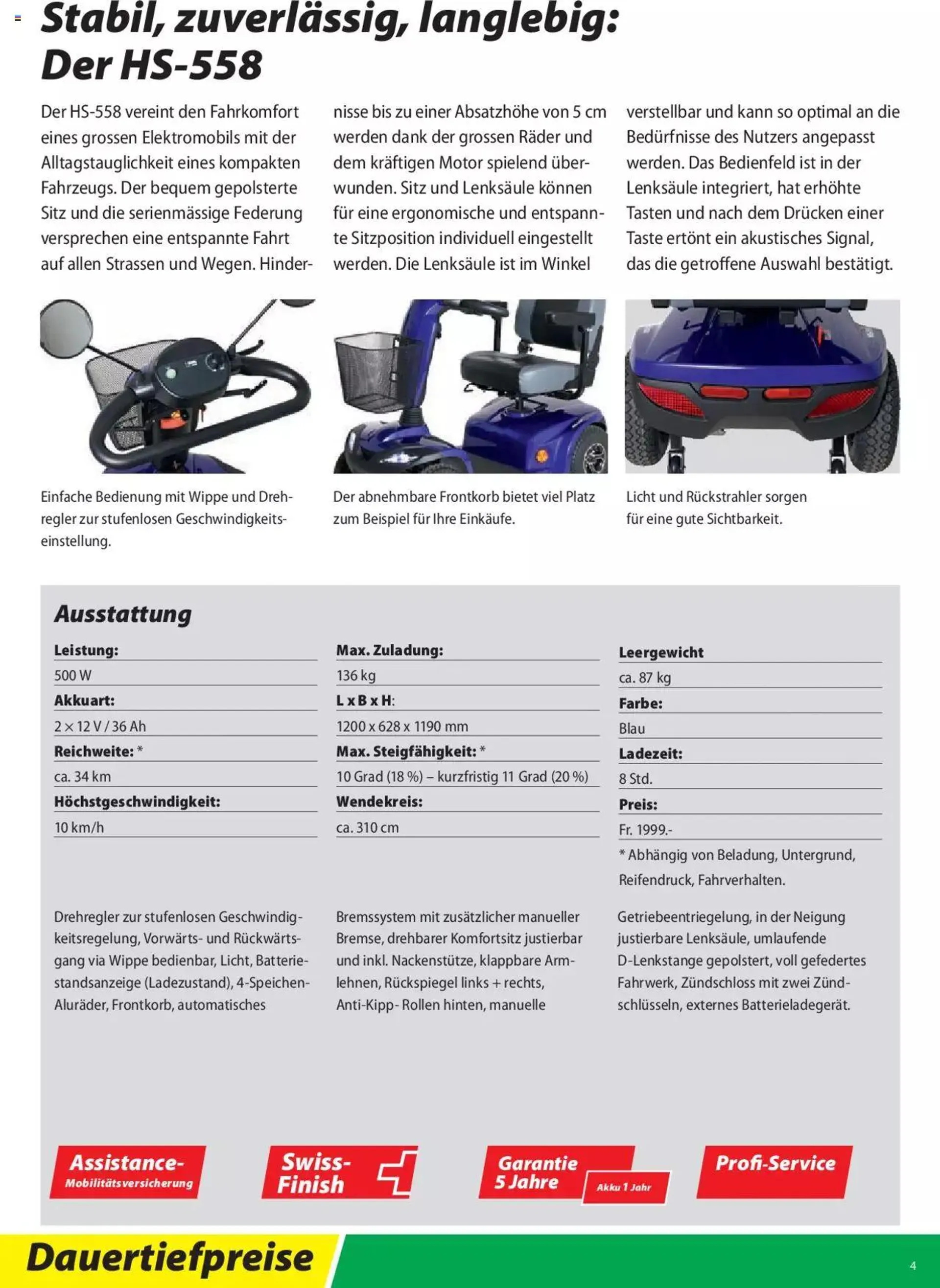 Landi Mobil Comfort 2023 von 21. März bis 31. Dezember 2023 - Prospekt seite  4