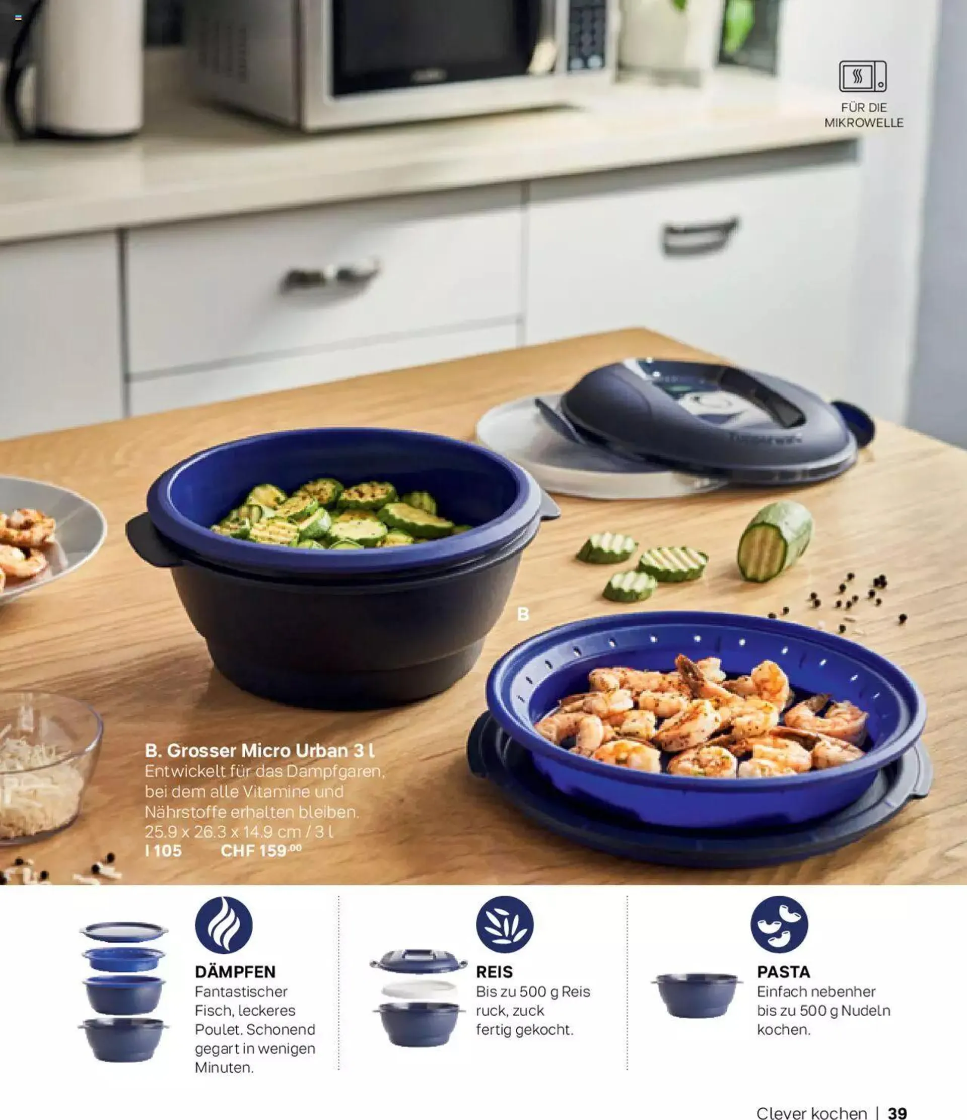 Tupperware Aktionen Herbst / Winter 2023 von 1. November bis 31. Dezember 2023 - Prospekt seite  39