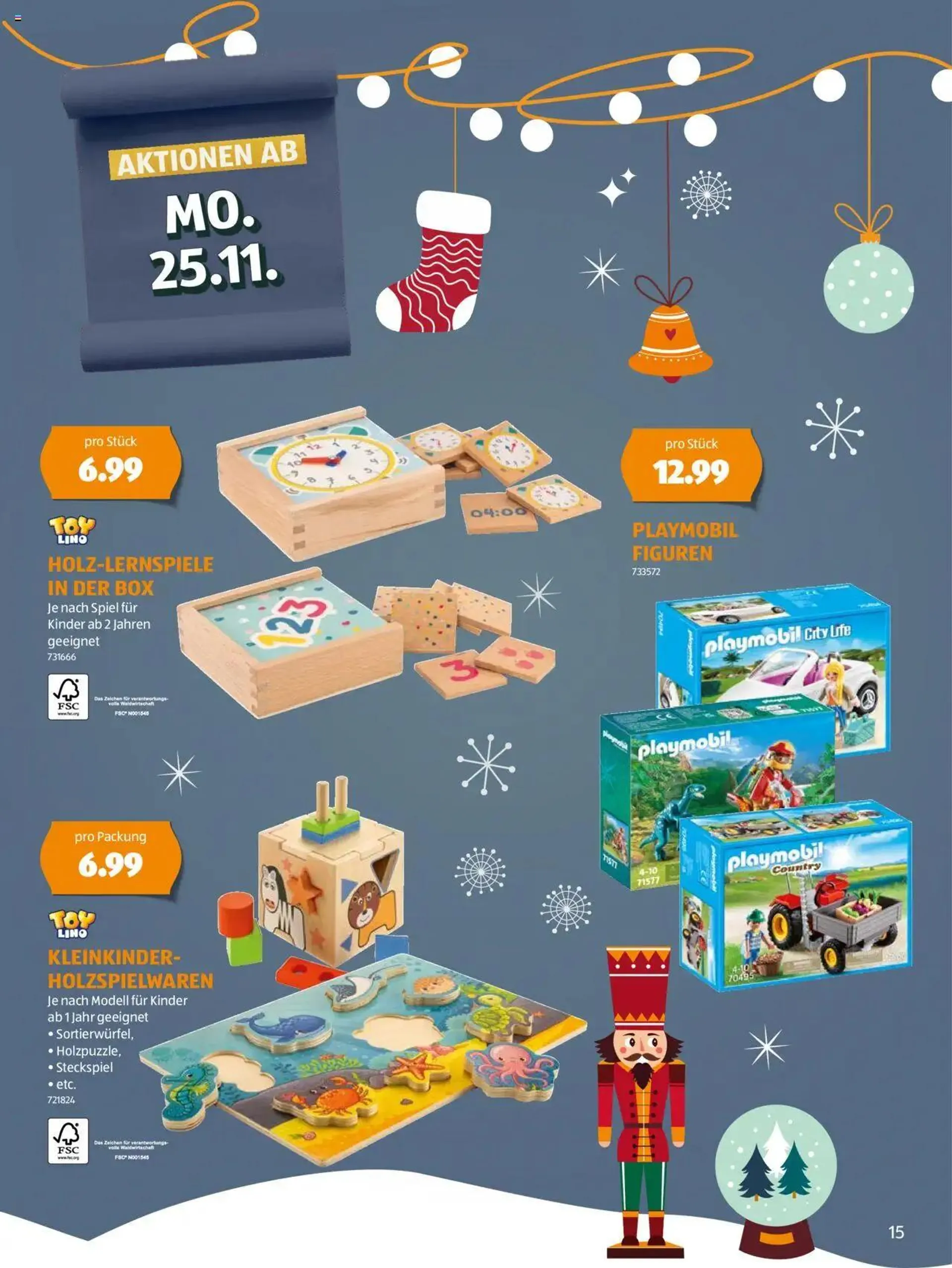 Aldi Aktionen Magische Geschenkideen von 28. Oktober bis 31. Dezember 2024 - Prospekt seite  15