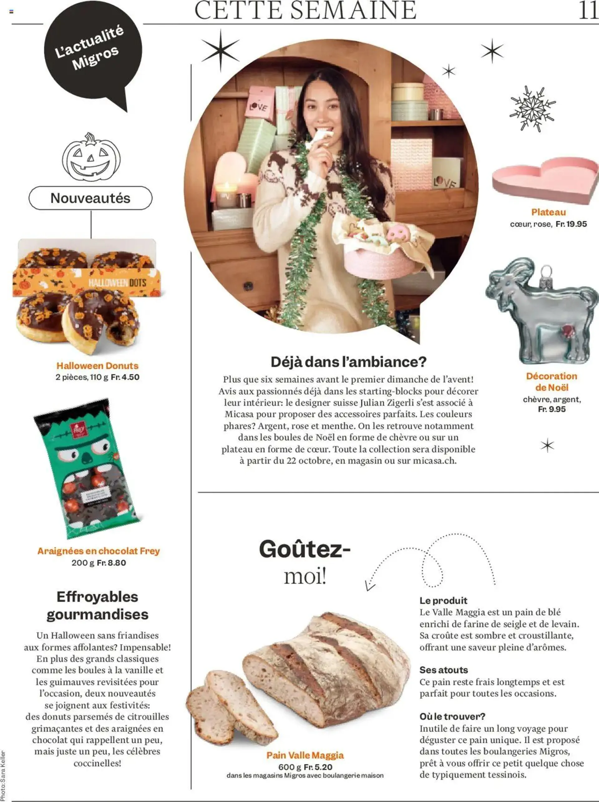 Migros Magazin FR von 21. Oktober bis 27. Oktober 2024 - Prospekt seite  11