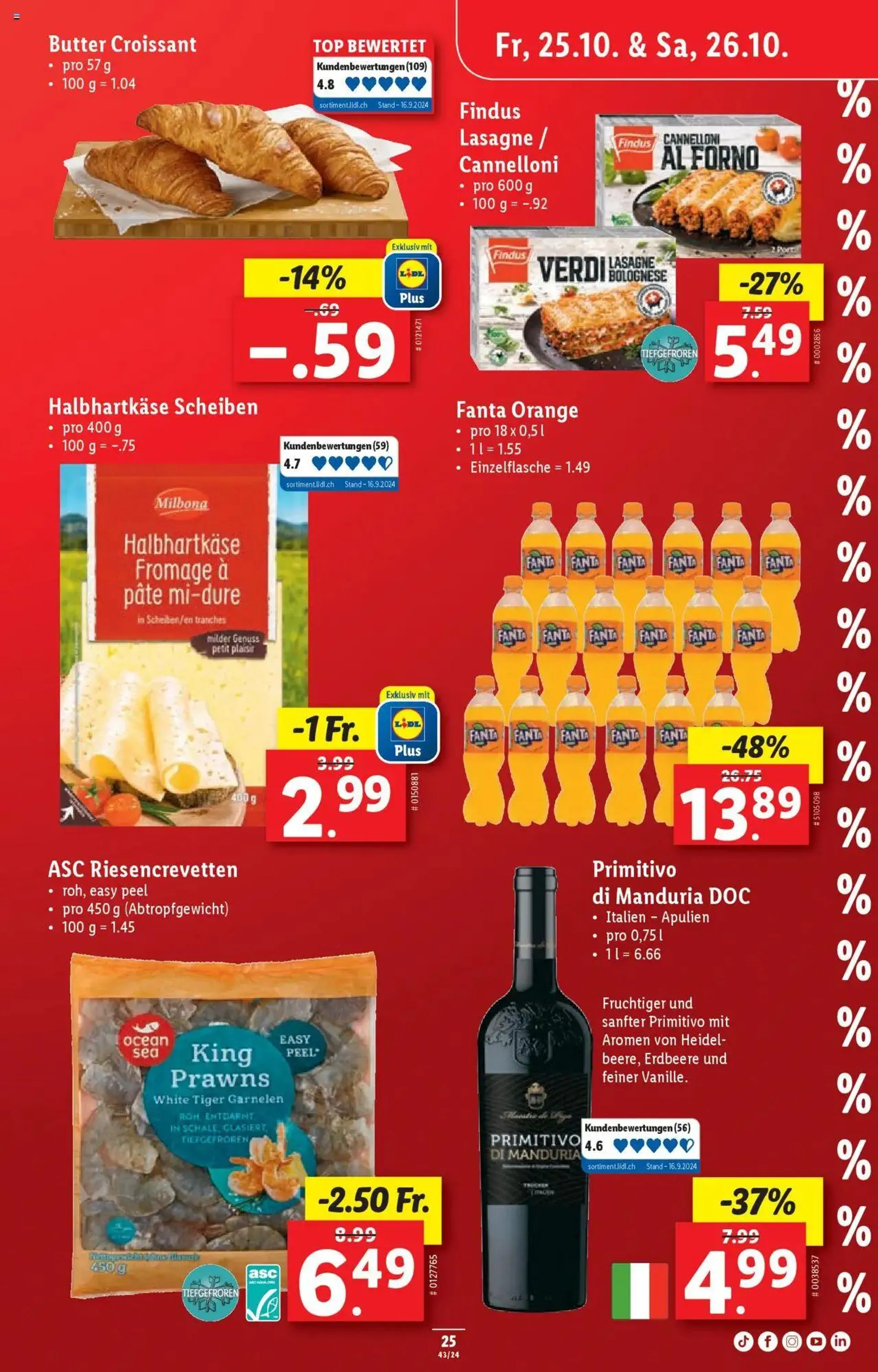 Lidl Aktionen von 24. Oktober bis 30. Oktober 2024 - Prospekt seite  25