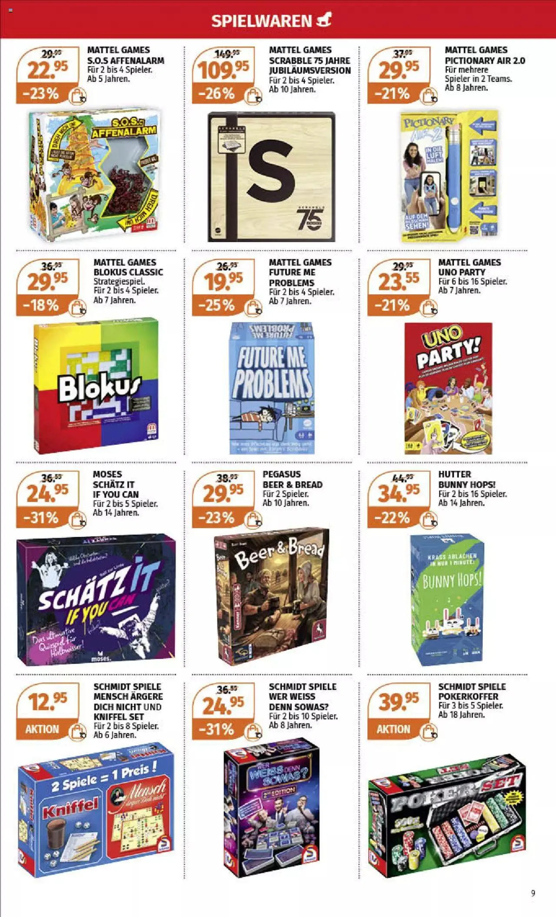 Müller Aktionen Weihnachten von 26. November bis 9. Dezember 2023 - Prospekt seite  9