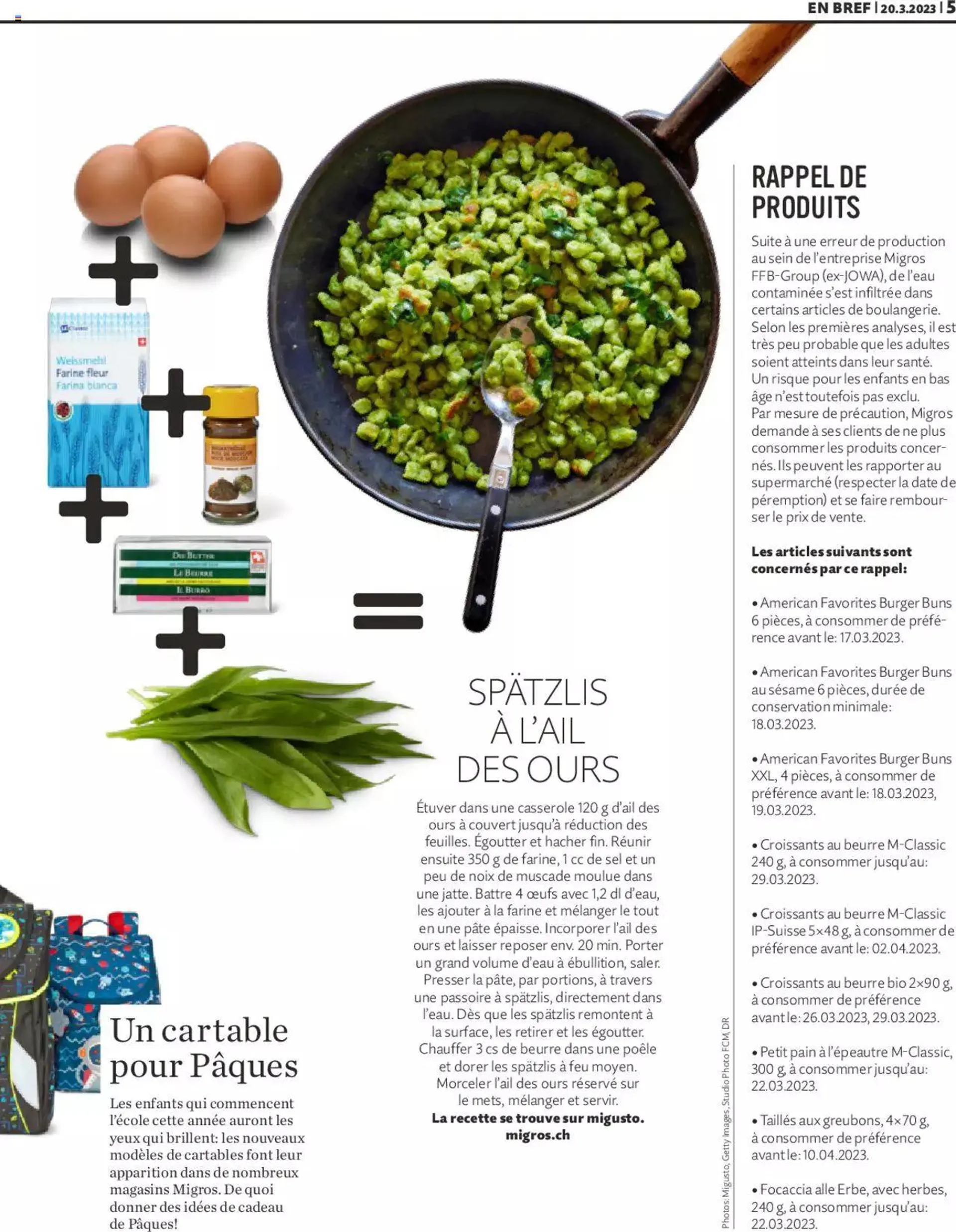 Migros Le guide du jardinier débutant von 20. März bis 31. Dezember 2023 - Prospekt seite  5