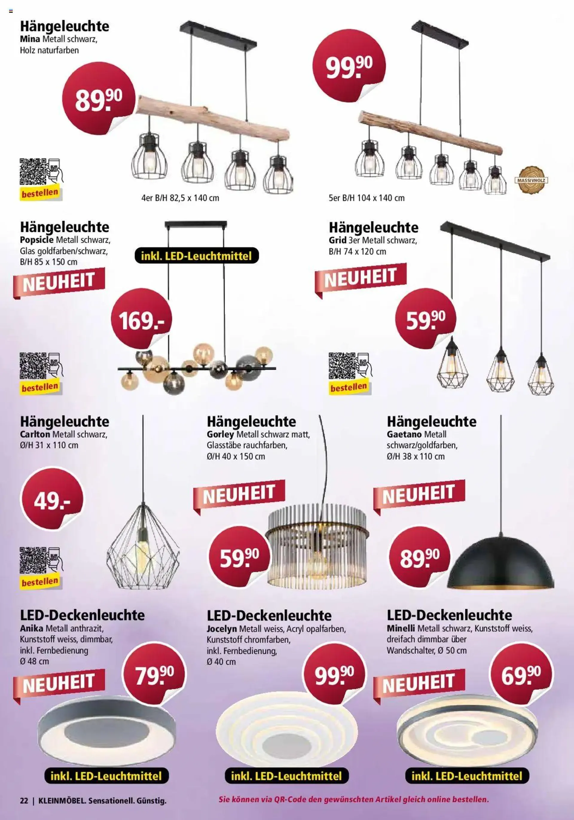 Otto's Moebelflyer von 1. September bis 31. Oktober 2024 - Prospekt seite  22