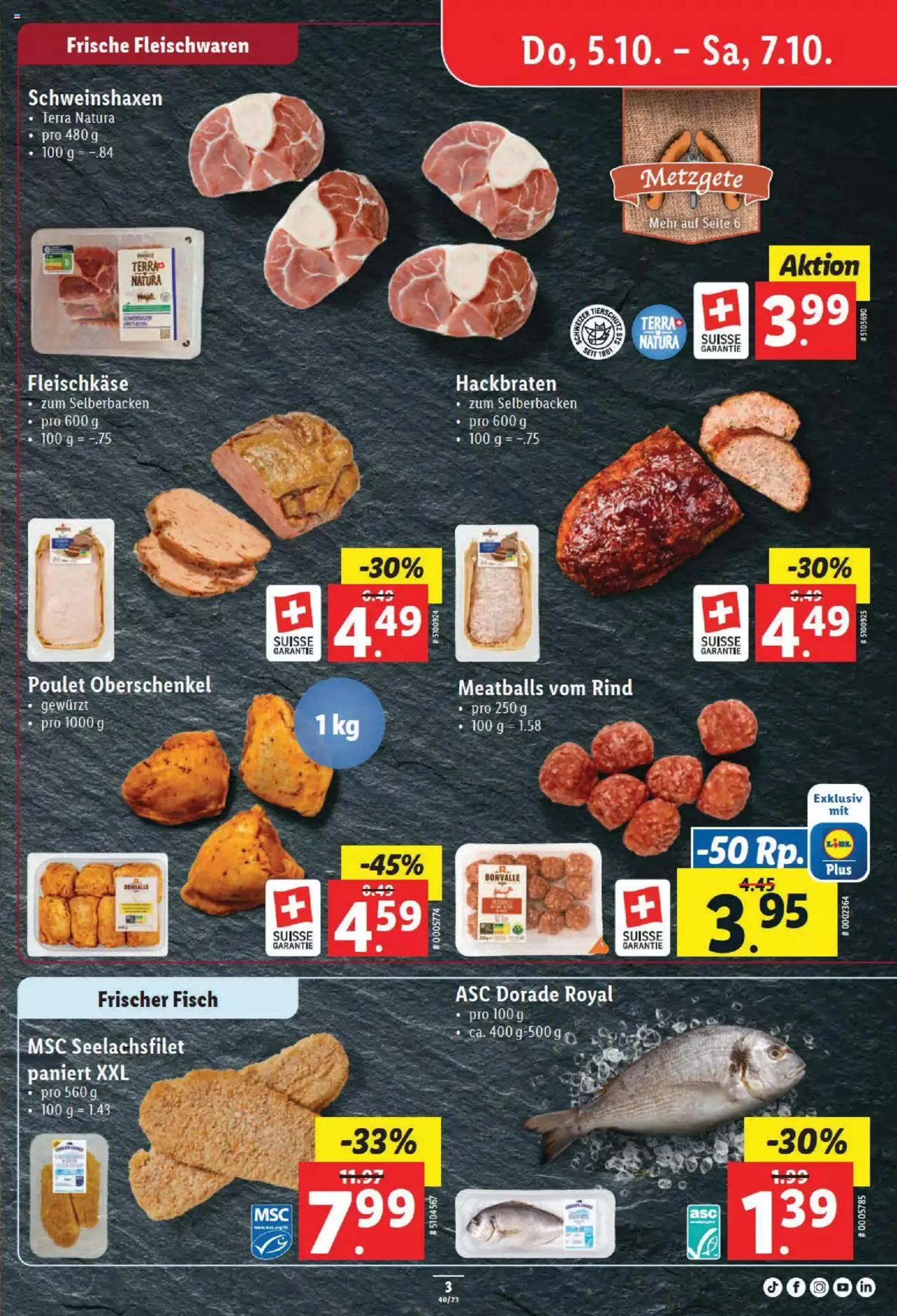 Lidl Aktionen von 5. Oktober bis 11. Oktober 2023 - Prospekt seite  3
