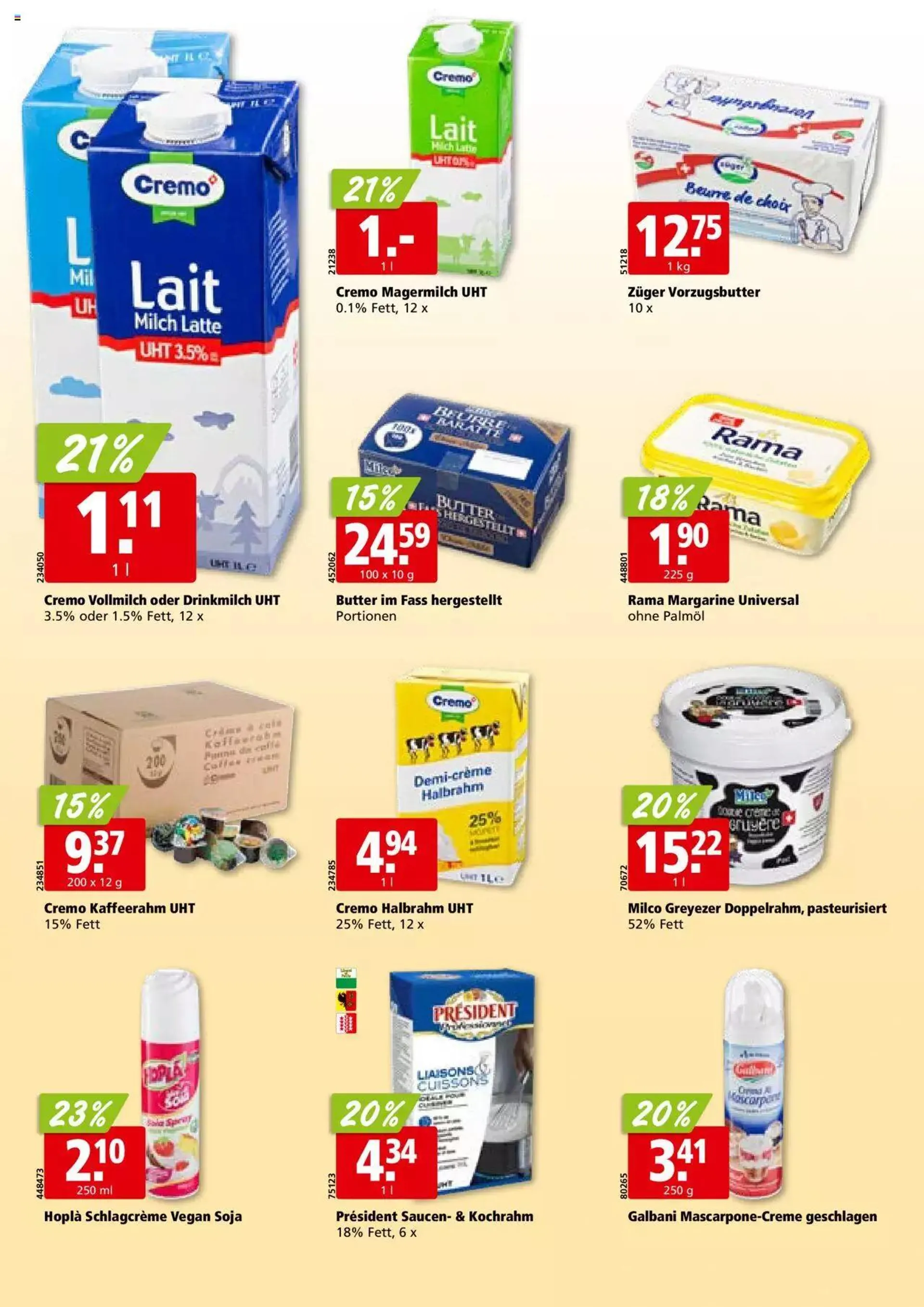 Aligro Aktionen für Businesskunden - Chavannes, Matran, Genf, Sitten von 18. Dezember bis 23. Dezember 2023 - Prospekt seite  18