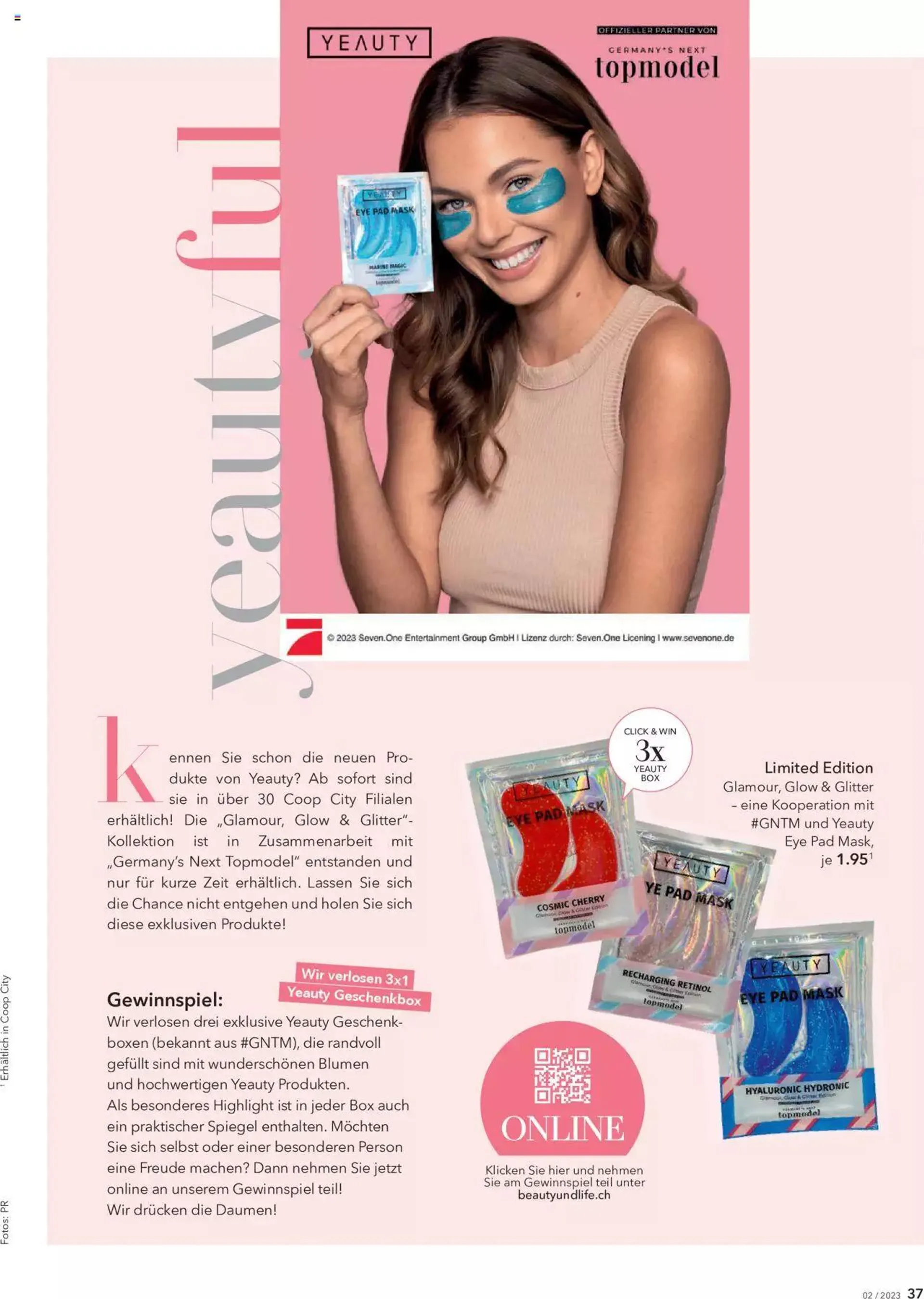 Coop Beauty & Life von 3. April bis 31. Dezember 2023 - Prospekt seite  37