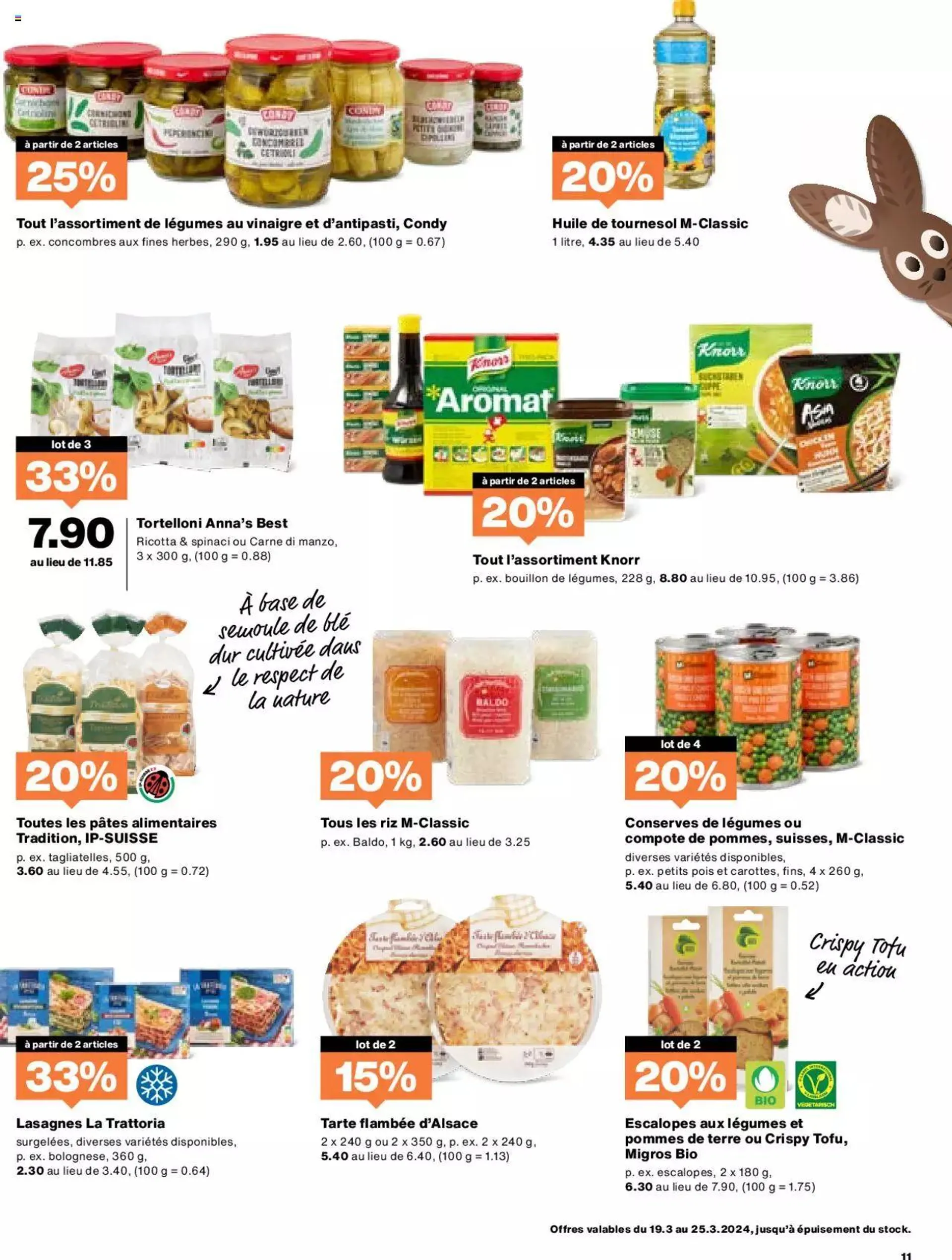 Migros Aktionen von 19. März bis 25. März 2024 - Prospekt seite  11