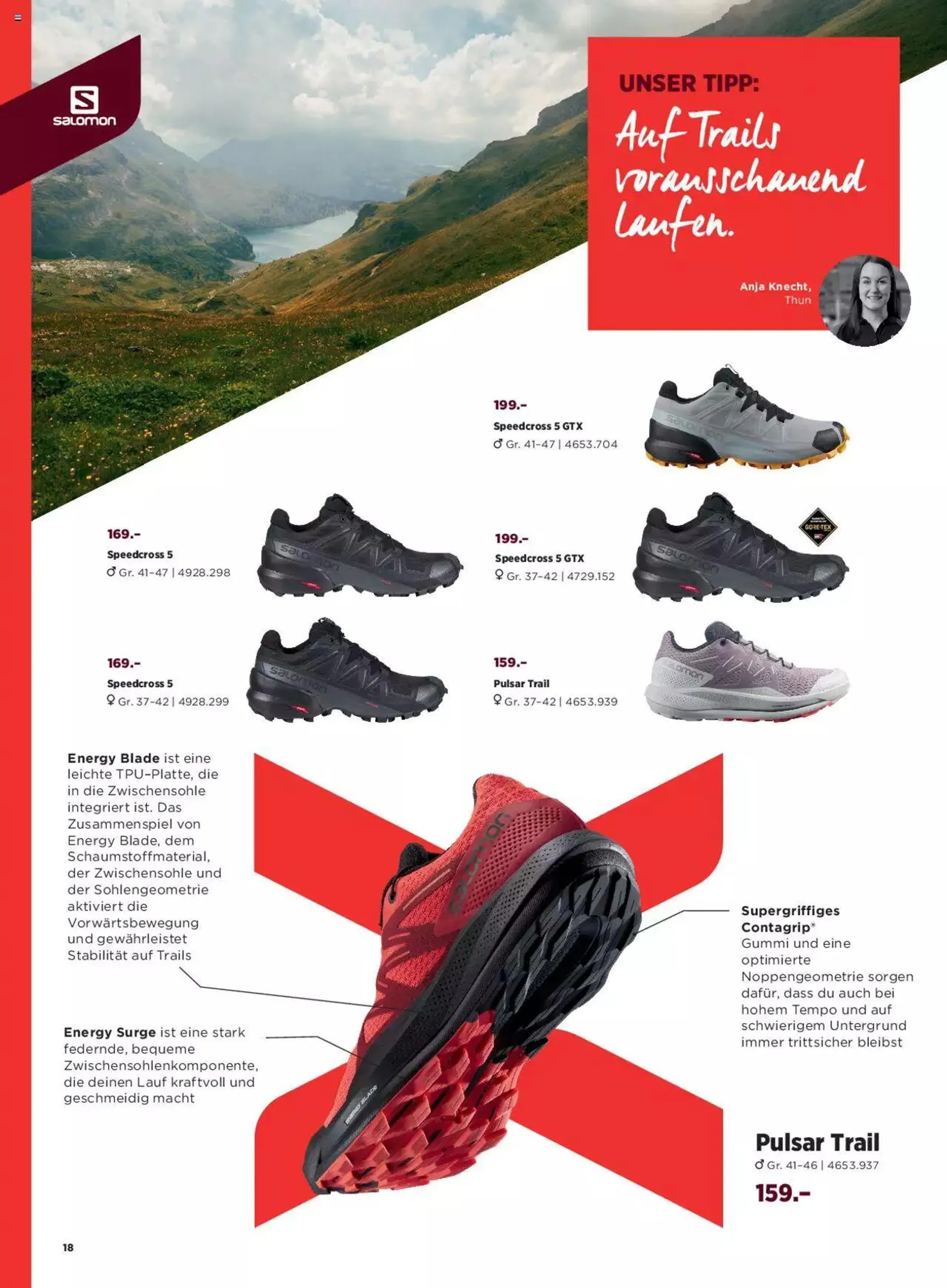 SportXX - Running Herbst / Winter 2022 von 20. September bis 31. Dezember 2023 - Prospekt seite  18